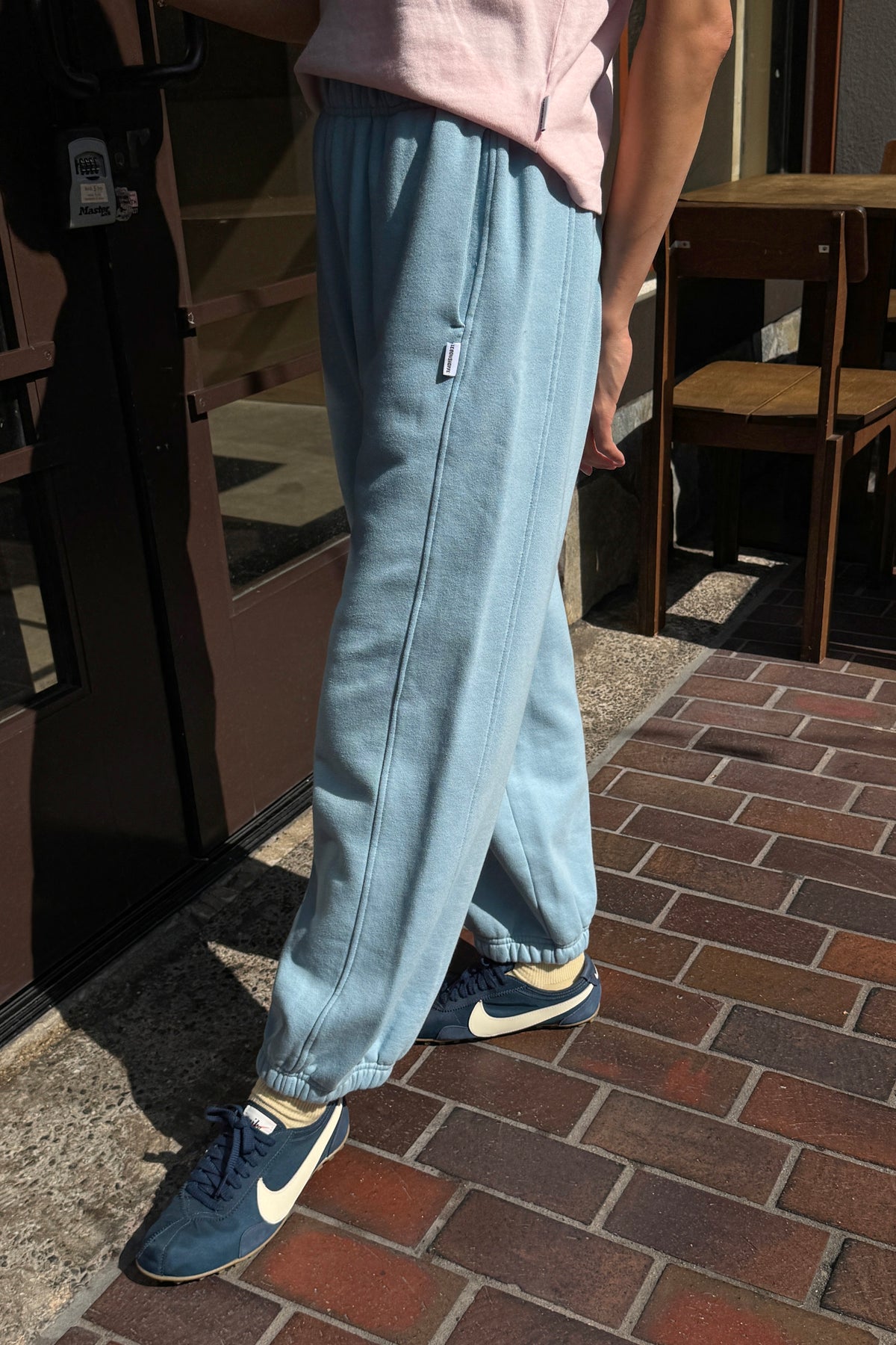 French Terry Balloon Pants - Dream Blue