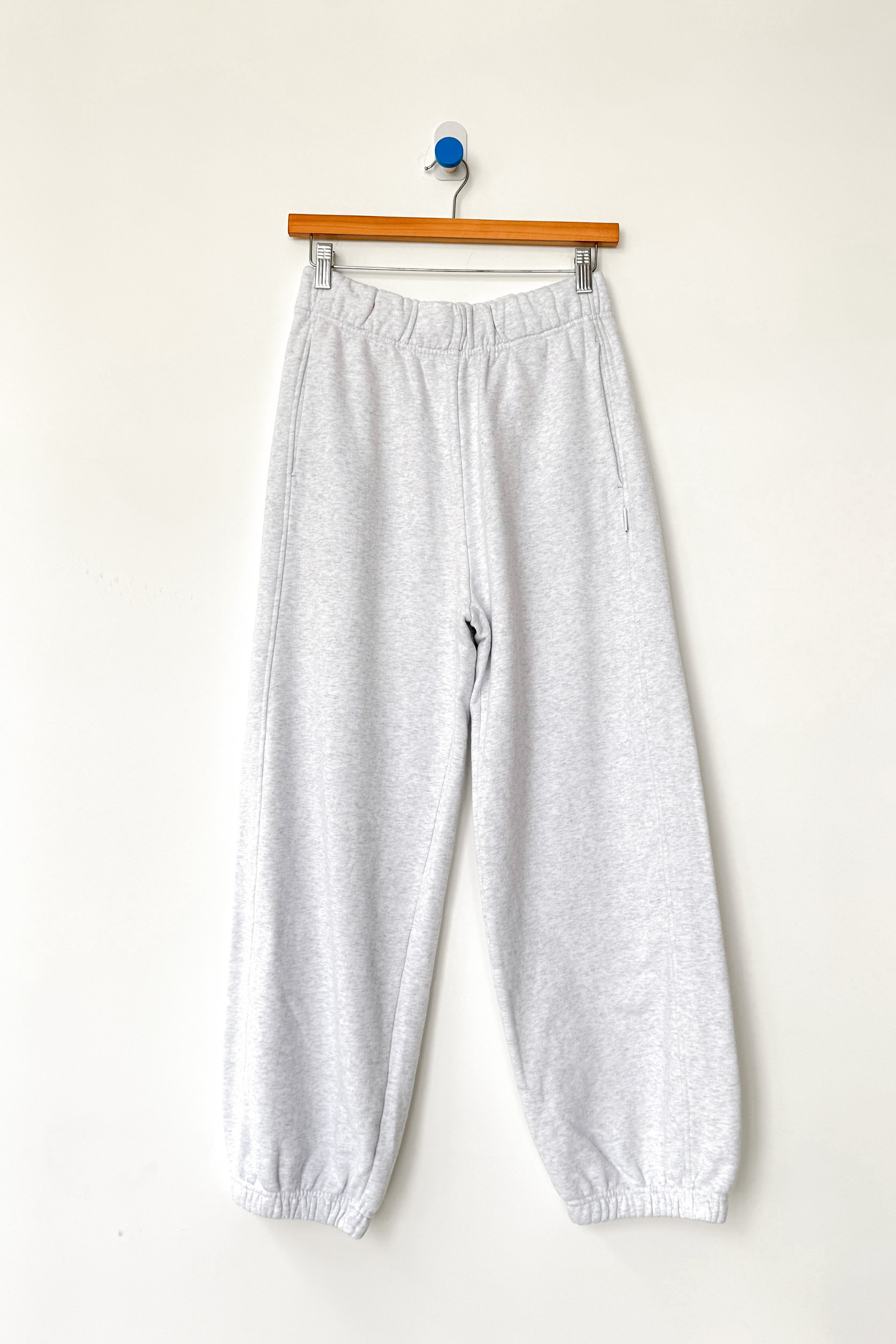 French Terry Balloon Pants - Icy Grey