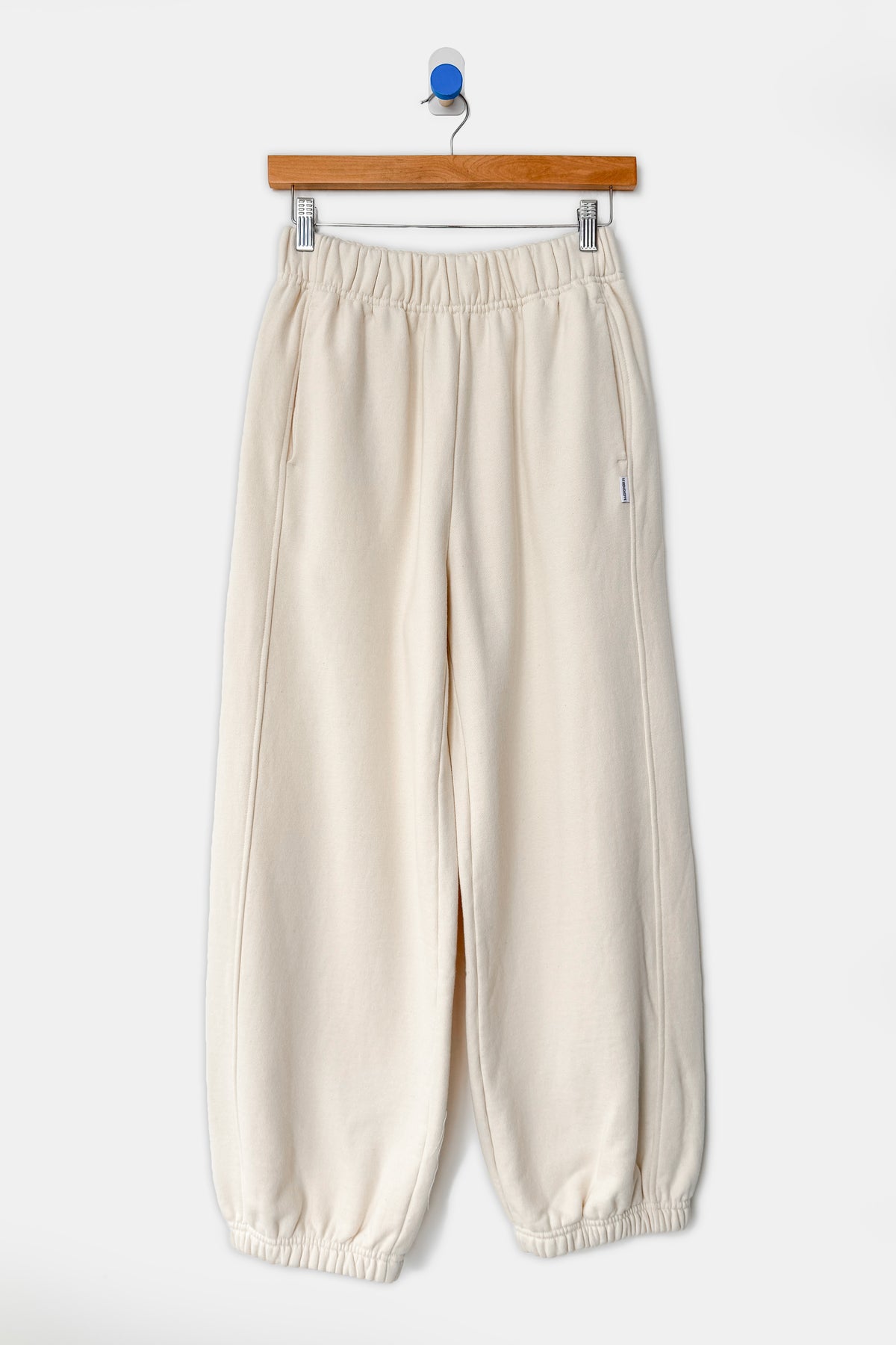 French Terry Balloon Pants - Naturel