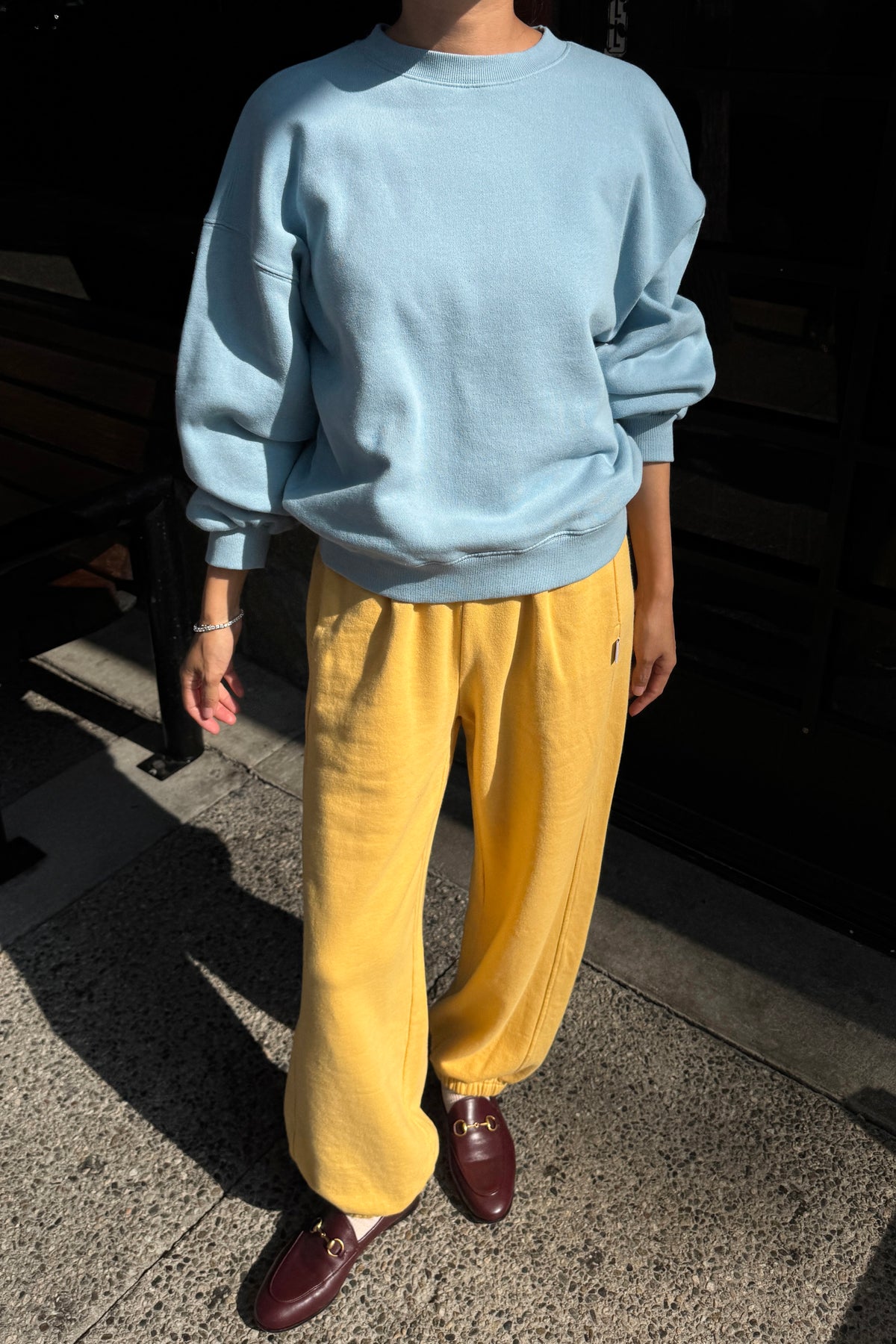 French Terry Core Sweatshirt - Dream Blue