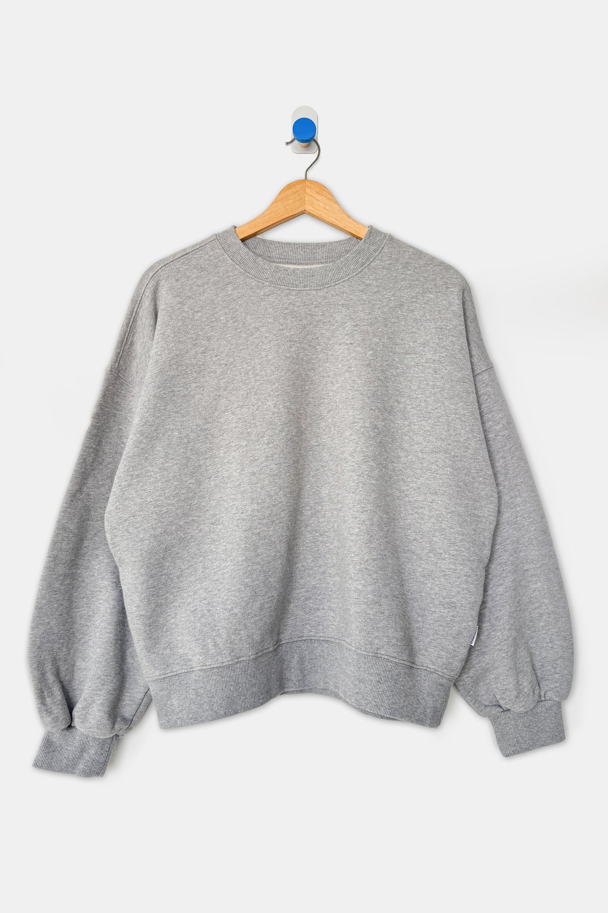 French Terry Core Sweatshirt - Melange Grey