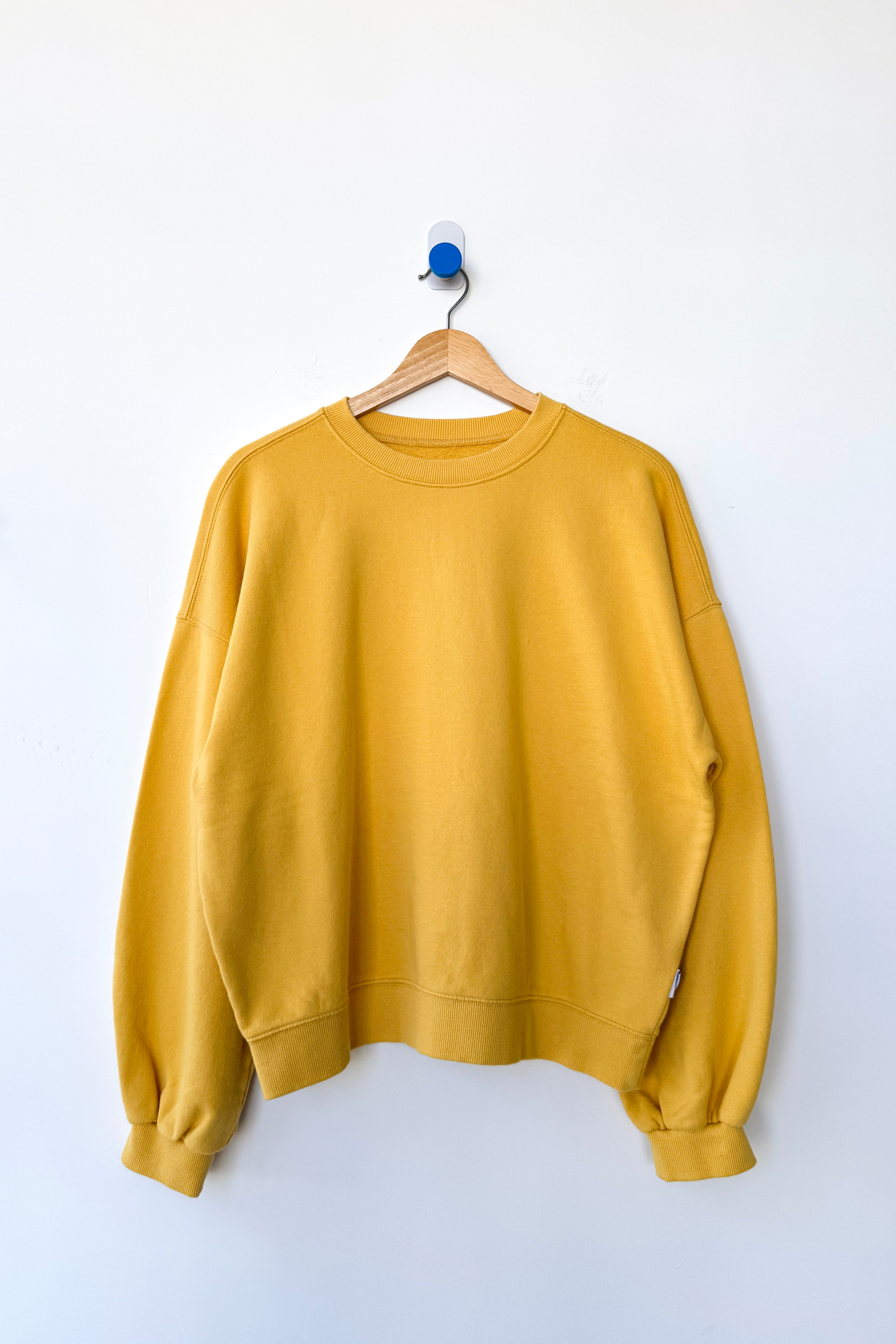 French Terry Core Sweatshirt - Deep Yellow