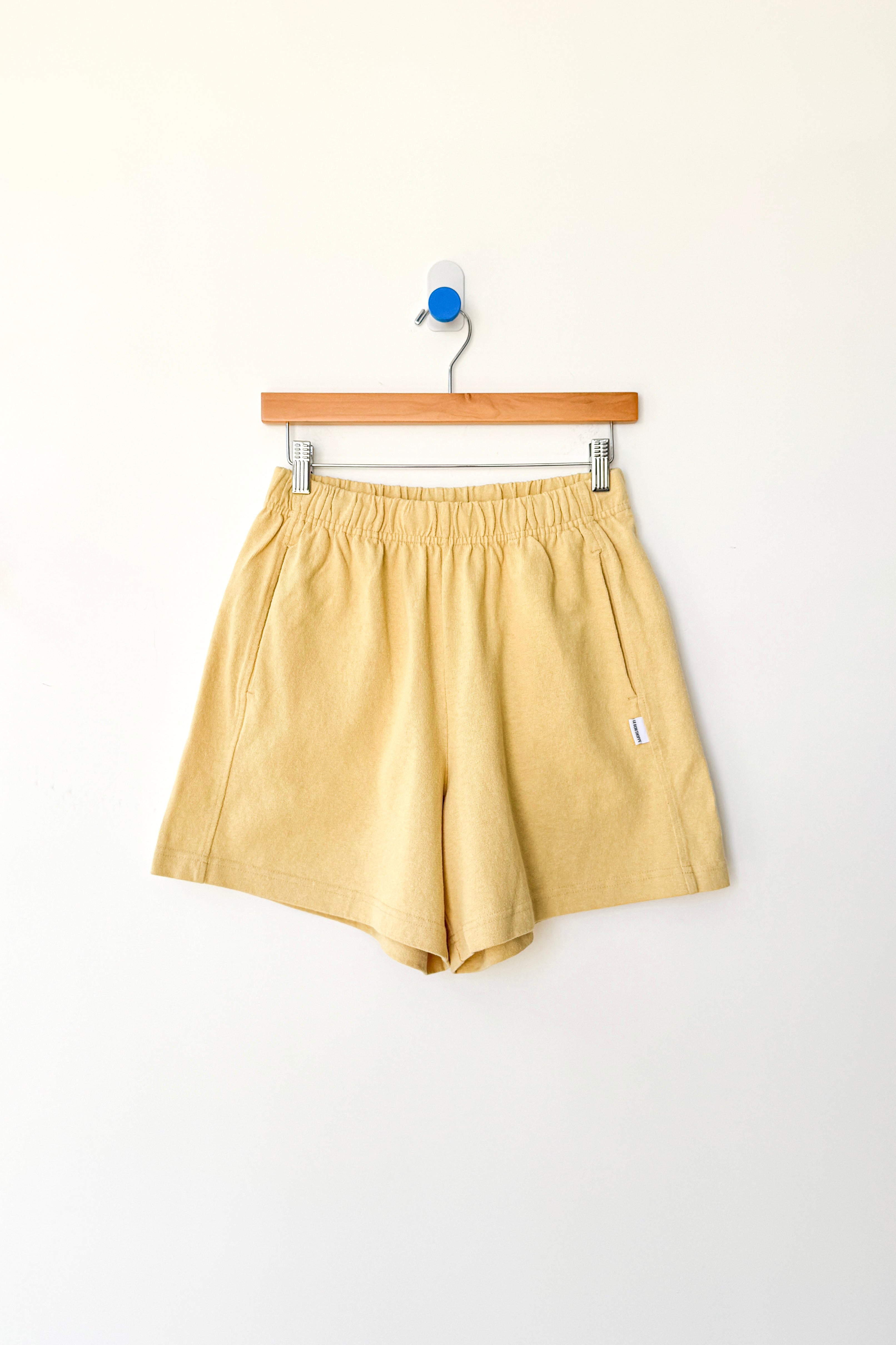Flared Basketball Shorts - Butter