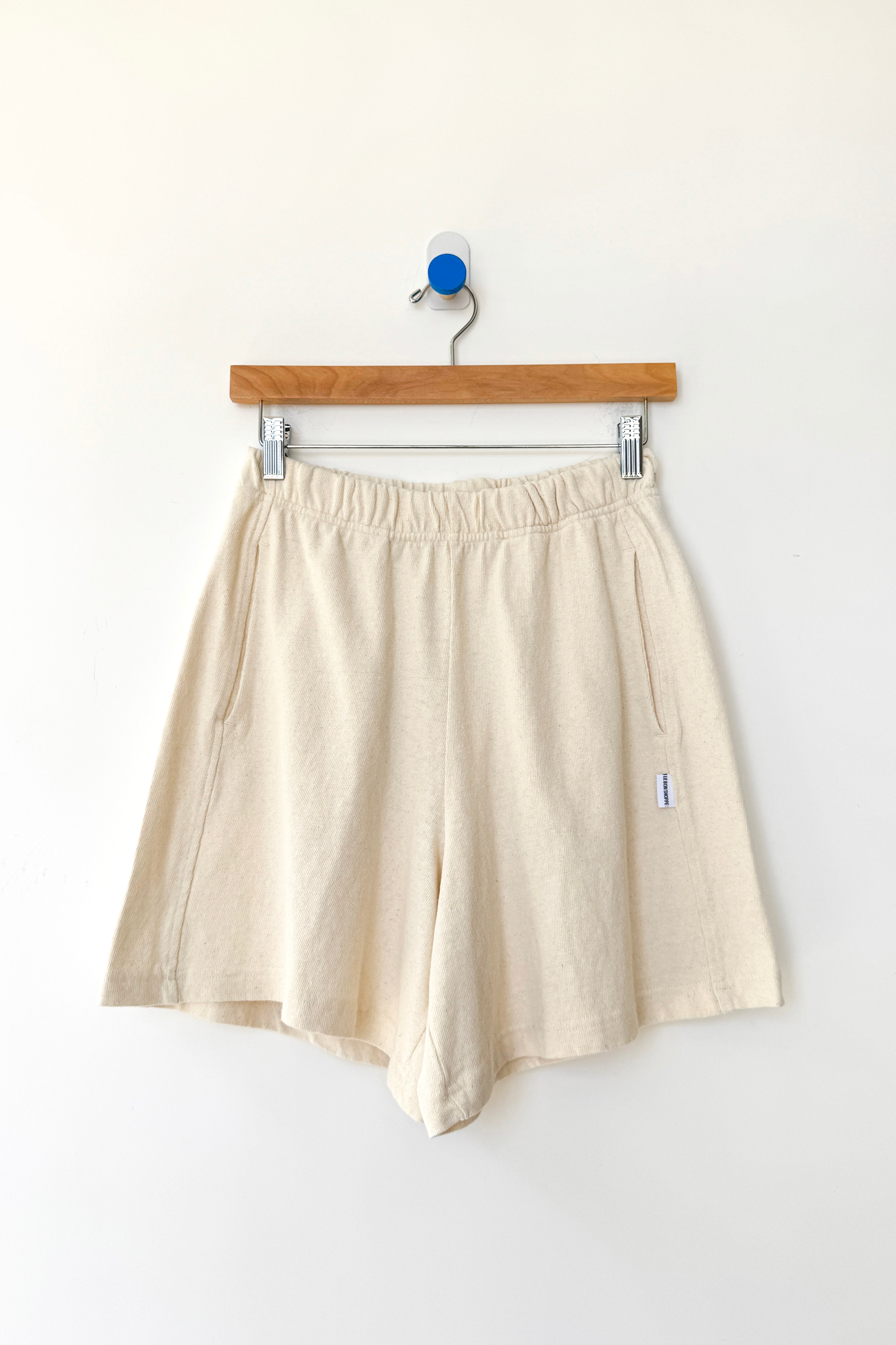 Flared Basketball Shorts - Naturel