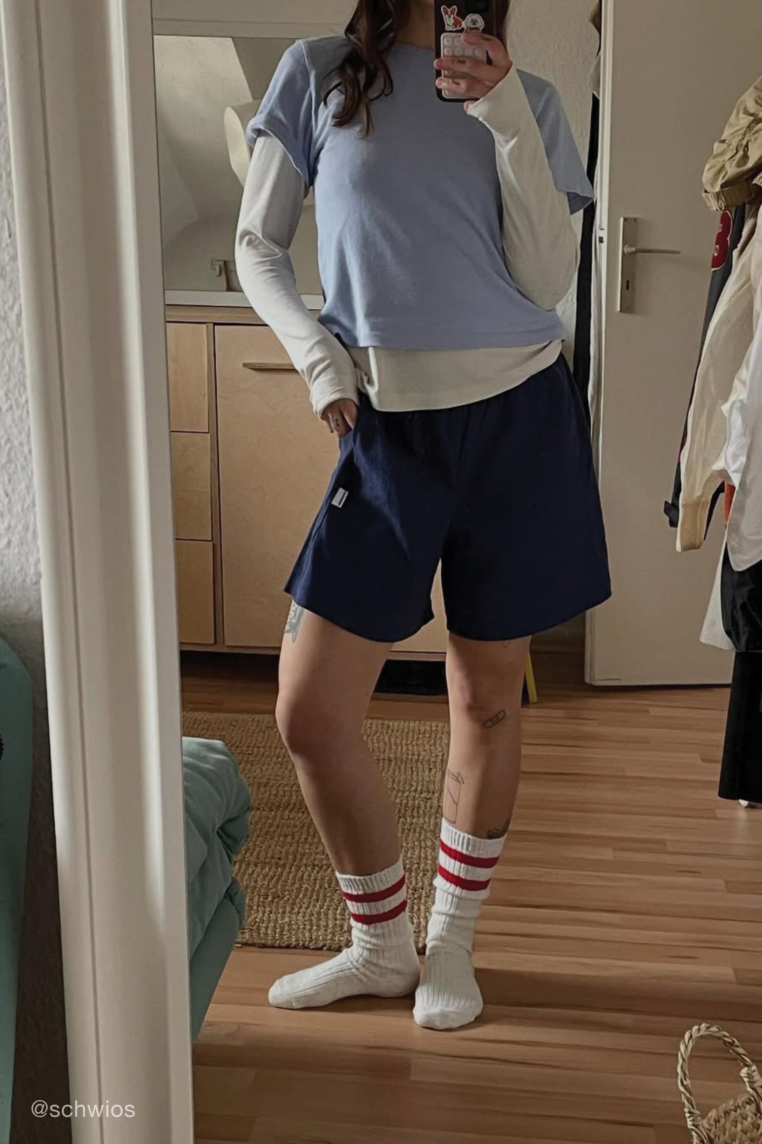 Flared Basketball Shorts - Midnight