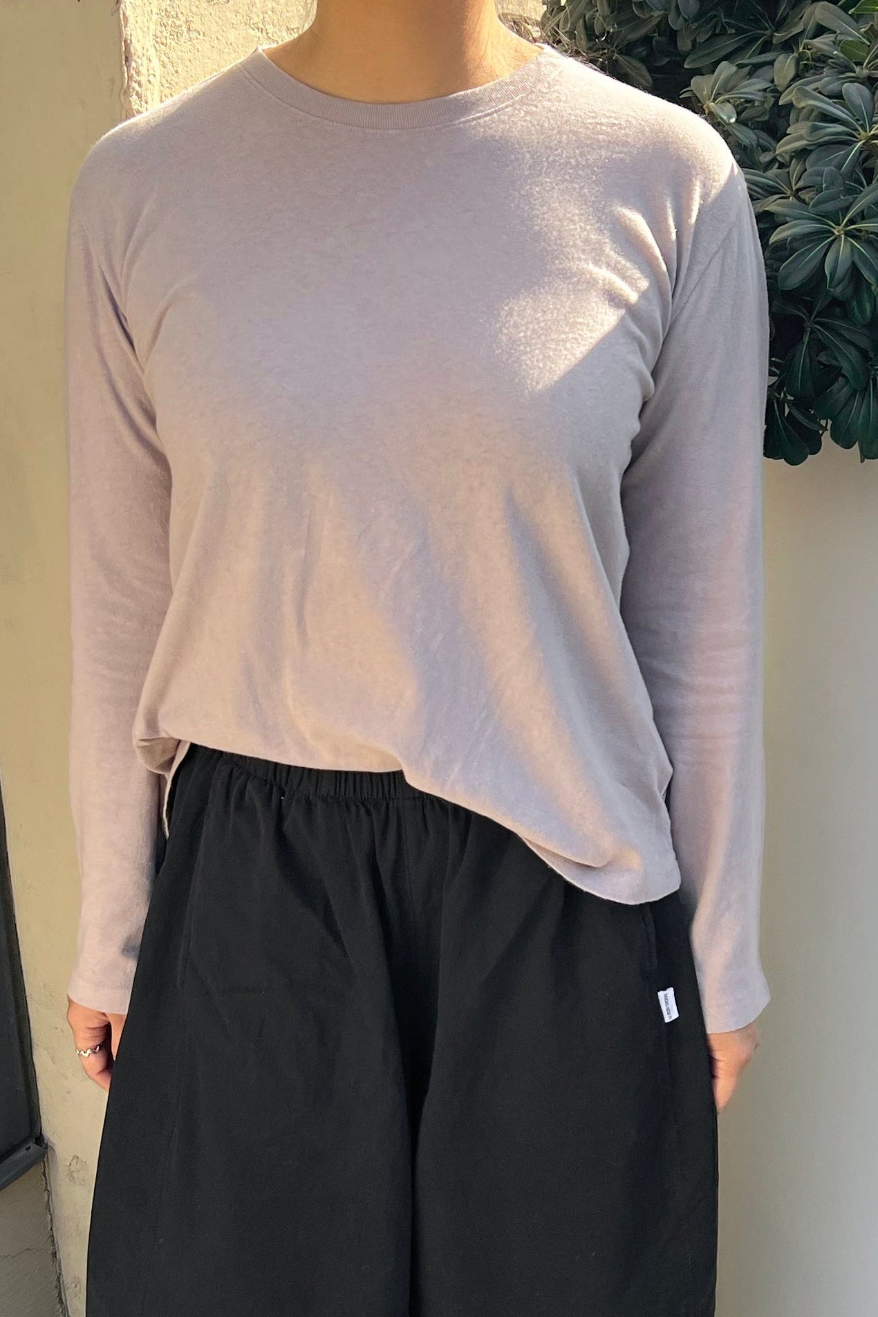 Foundation Long Sleeve Tee - Mushroom