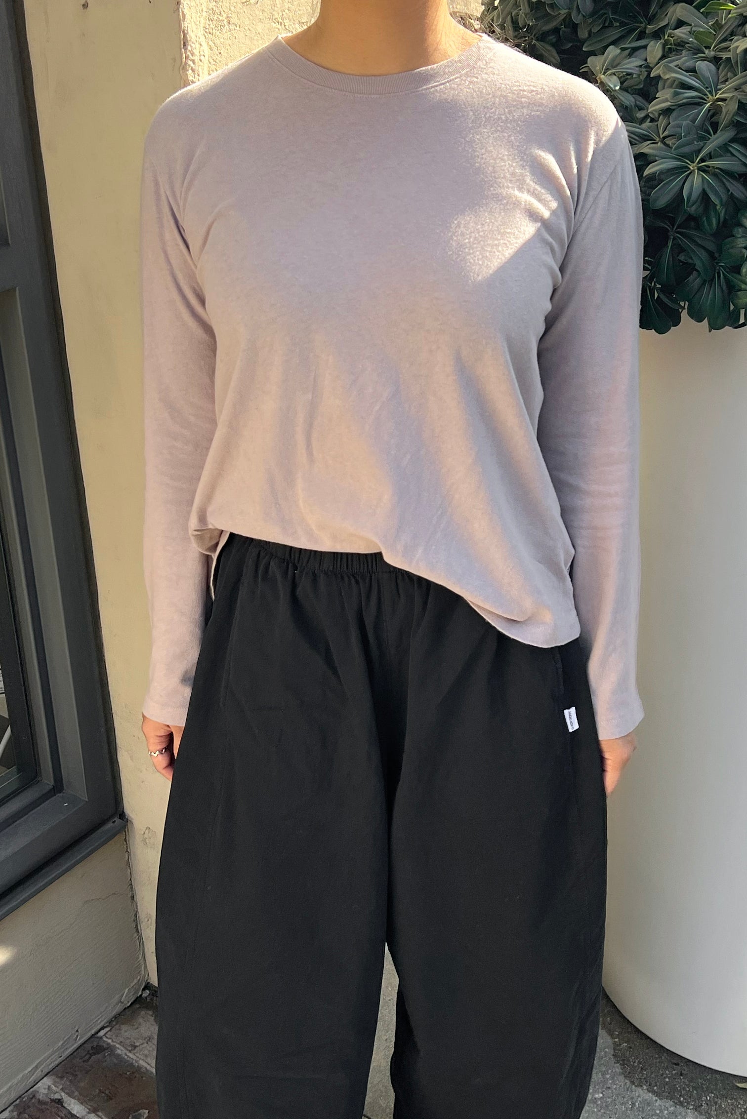 Foundation Long Sleeve Tee - Mushroom