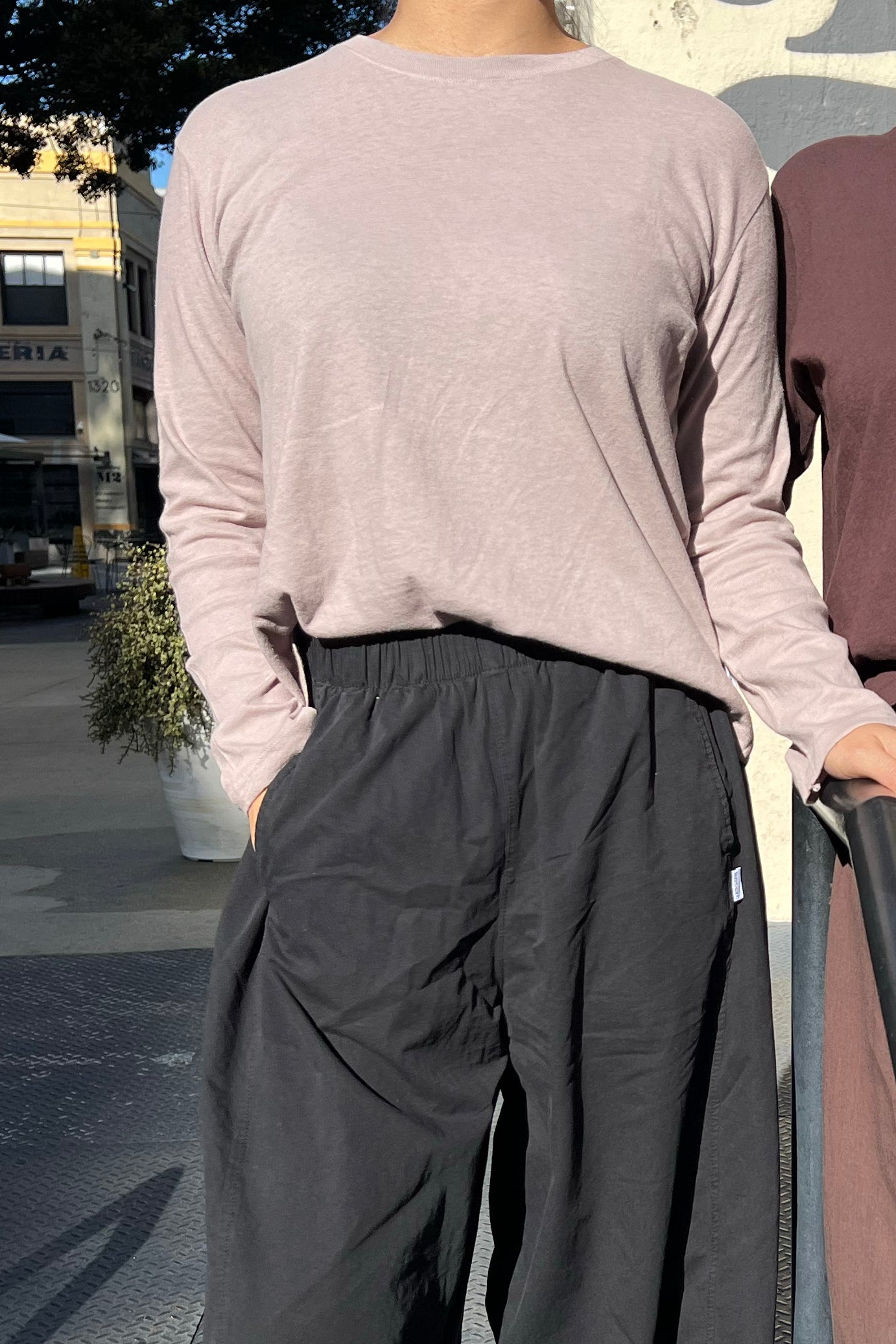 Foundation Long Sleeve Tee - Mushroom