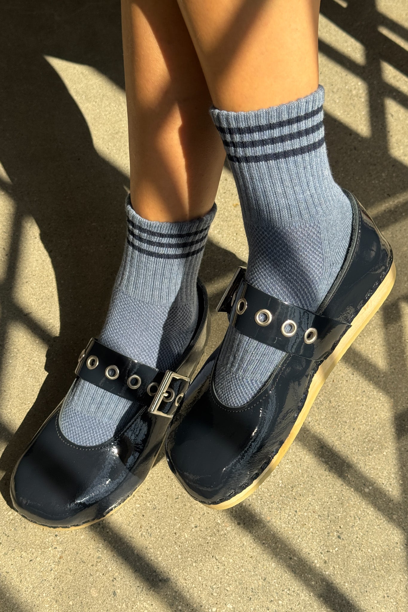 Chaussettes Petite Amie - Indigo 