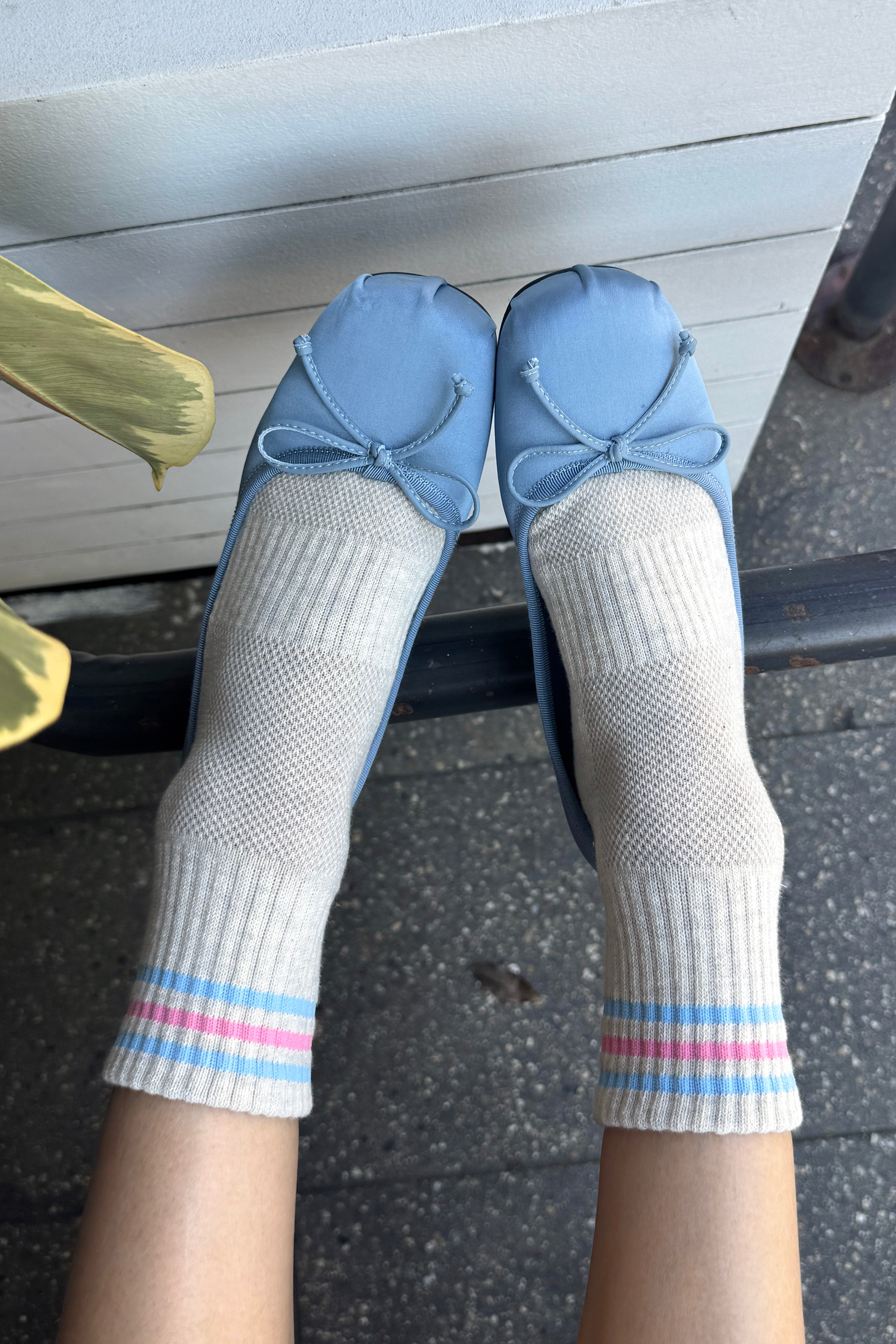 Chaussettes Girlfriend - Gris Vif 