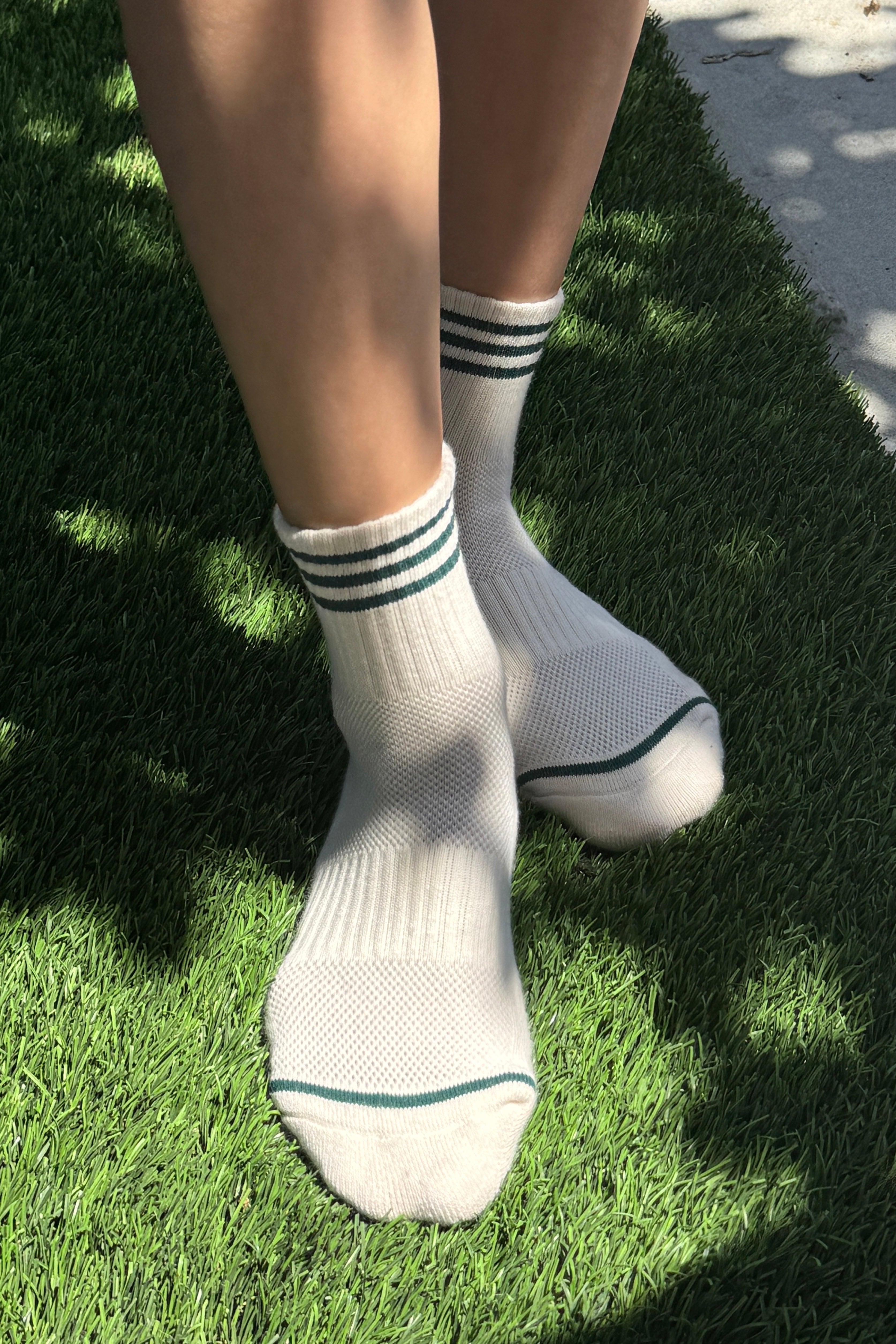 Girlfriend Socks - Egret