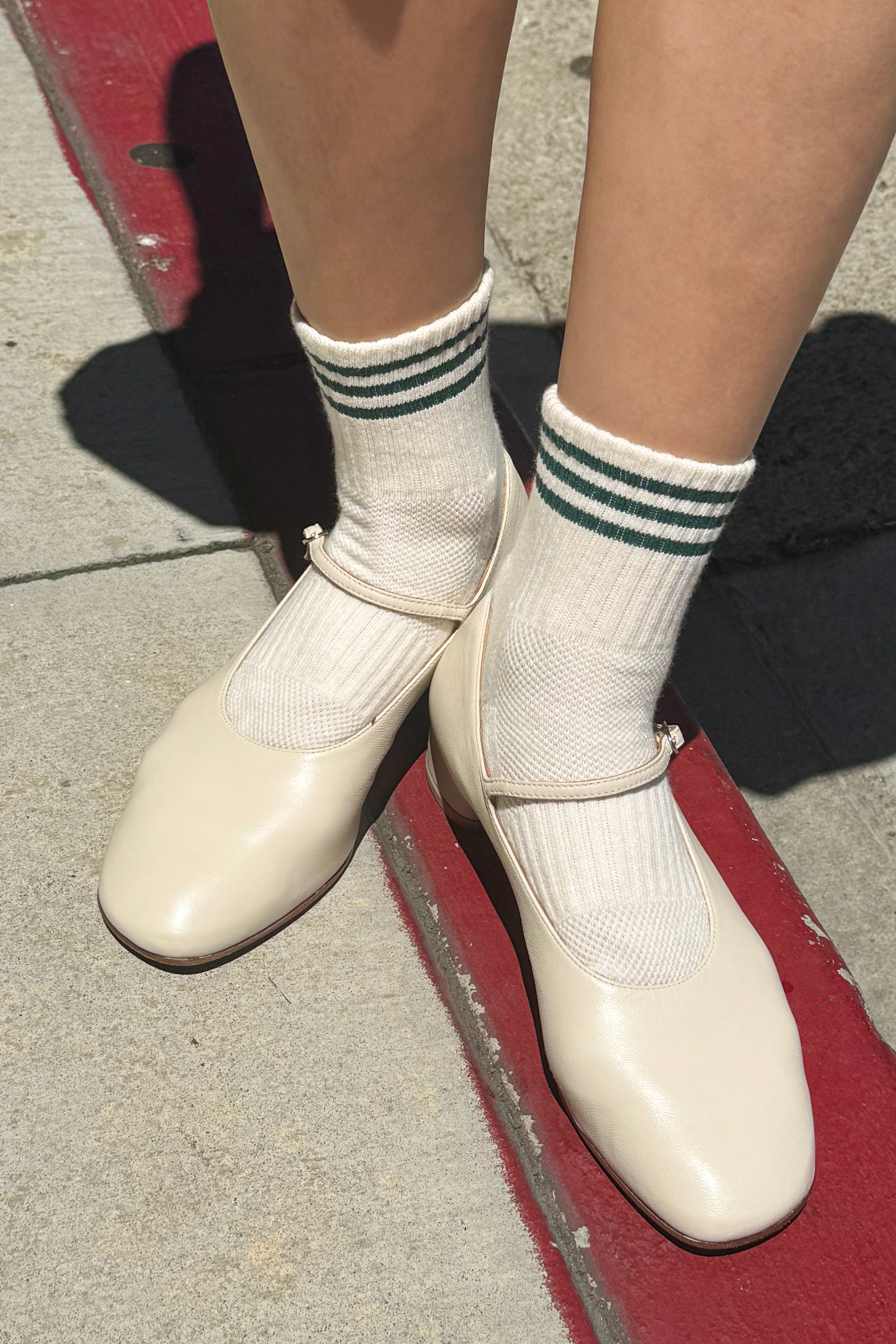 Girlfriend Socks - Egret