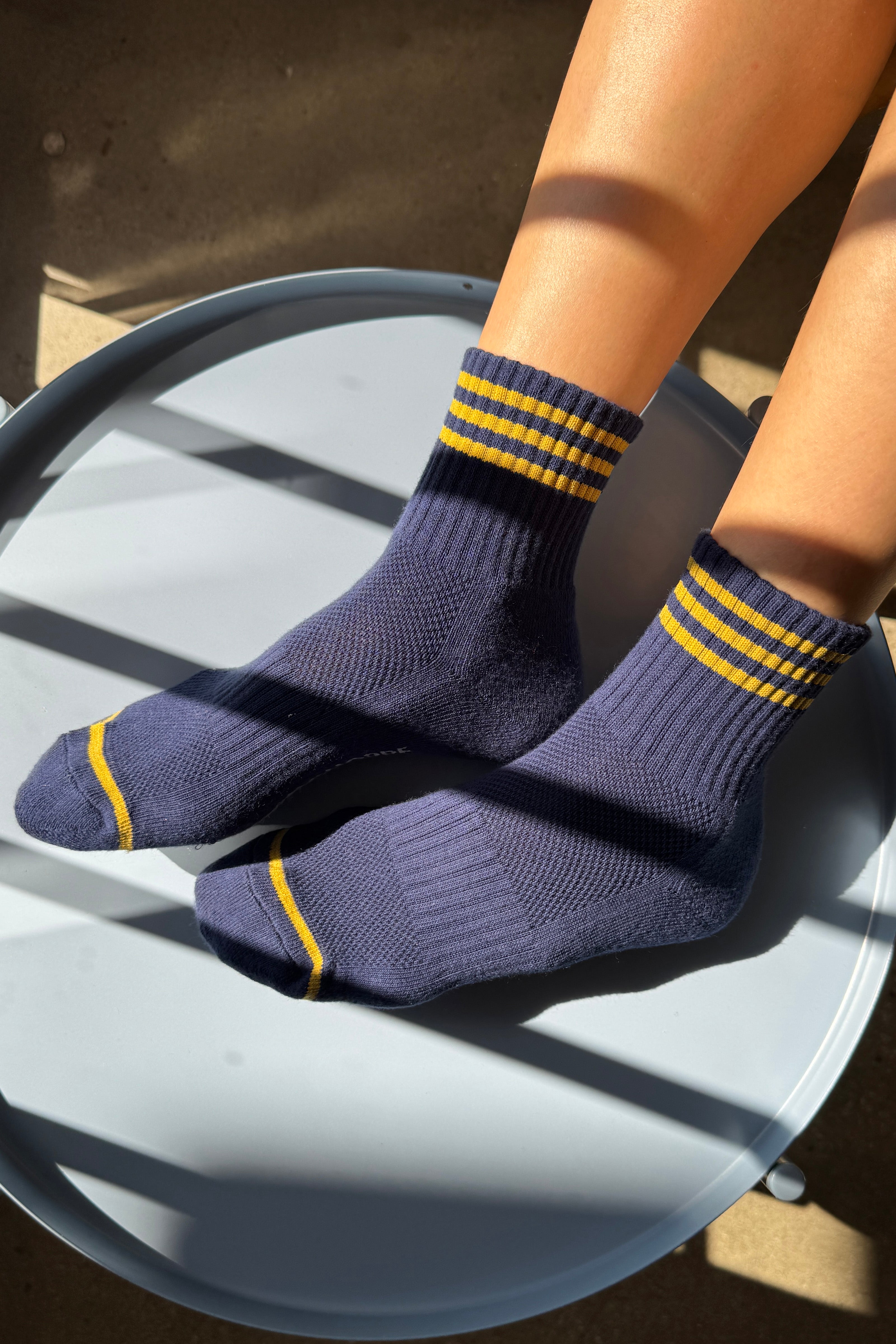 Girlfriend Socks - Navy