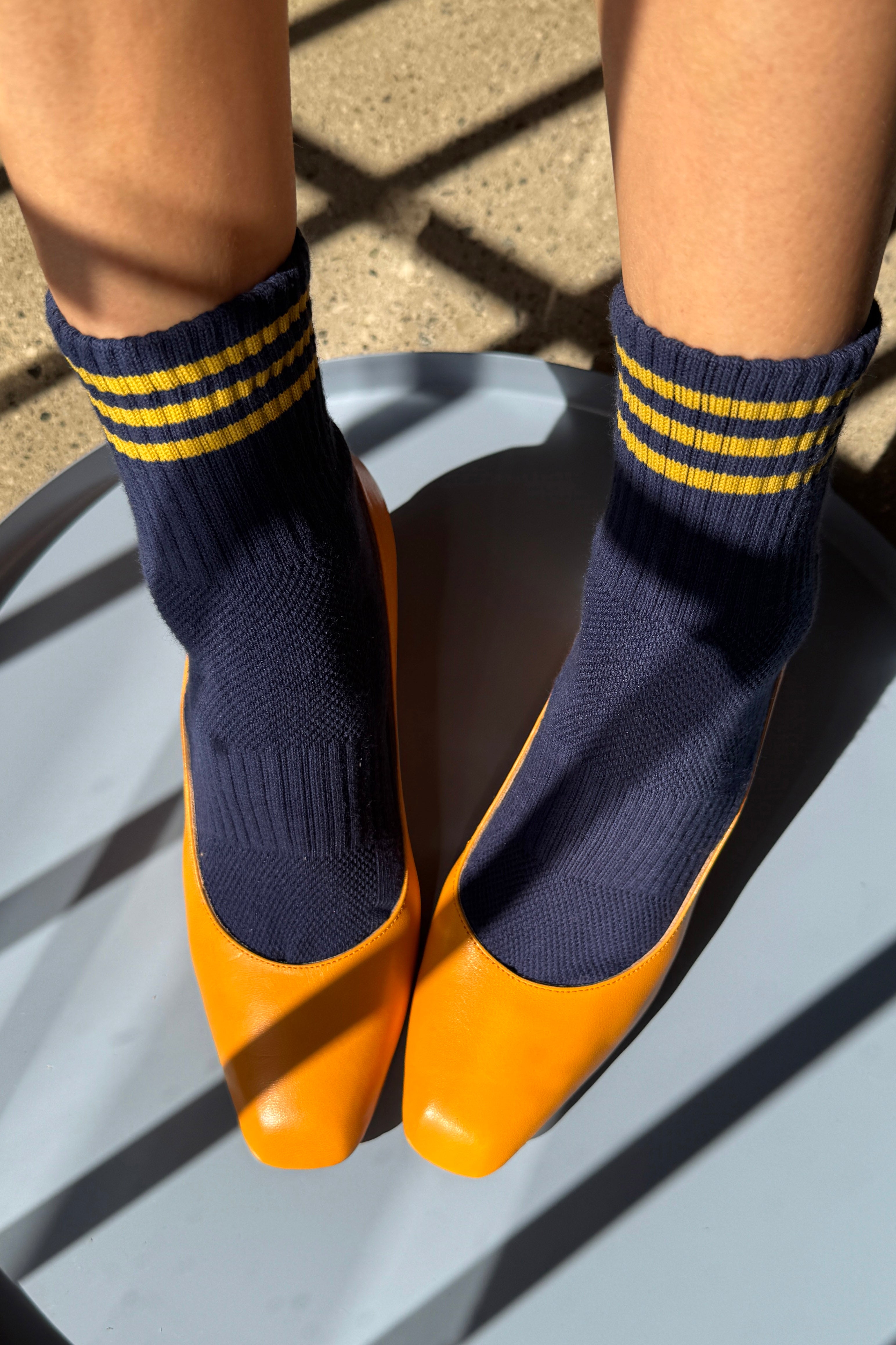 Girlfriend Socks - Navy
