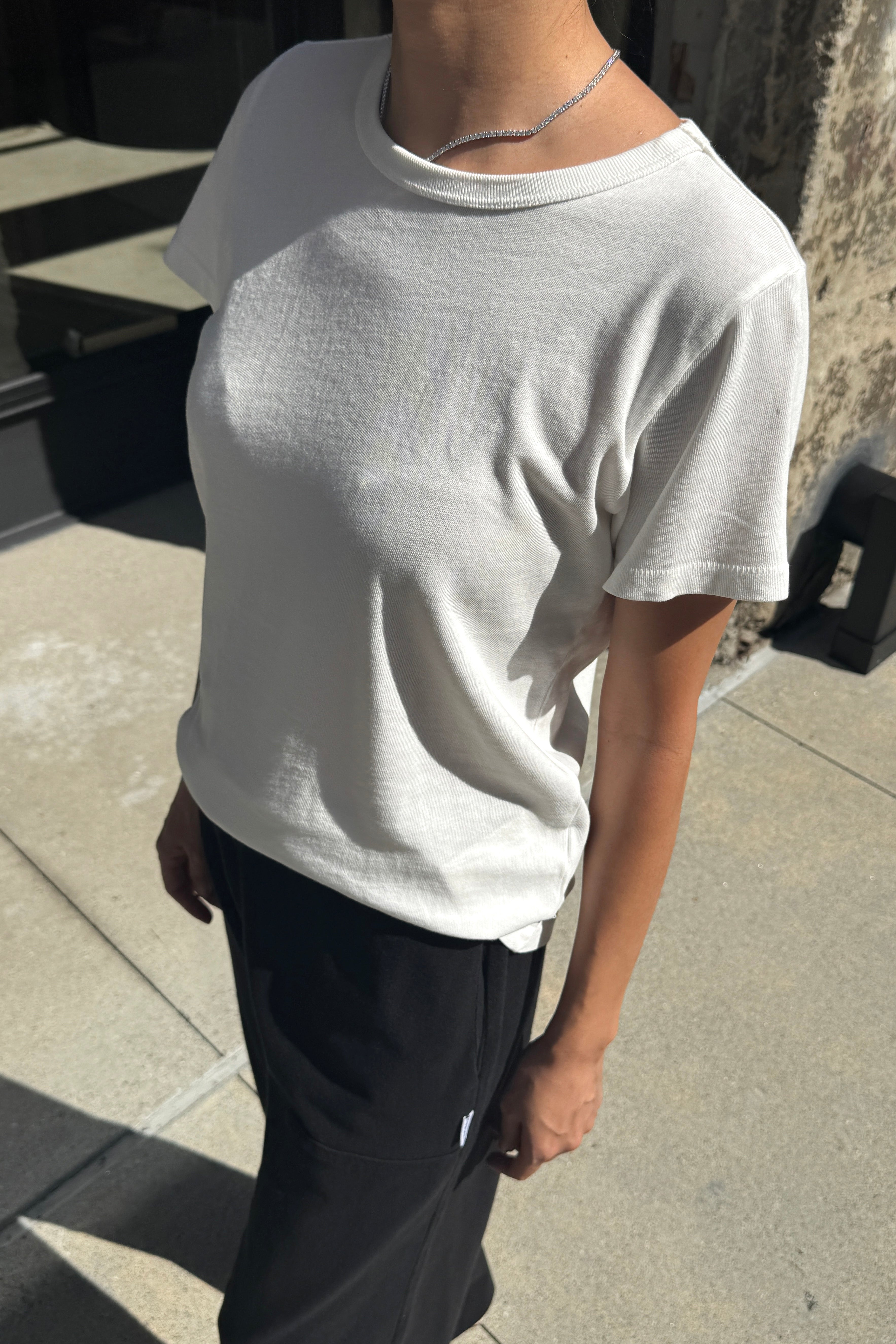 The Go-To Tee - Vintage White