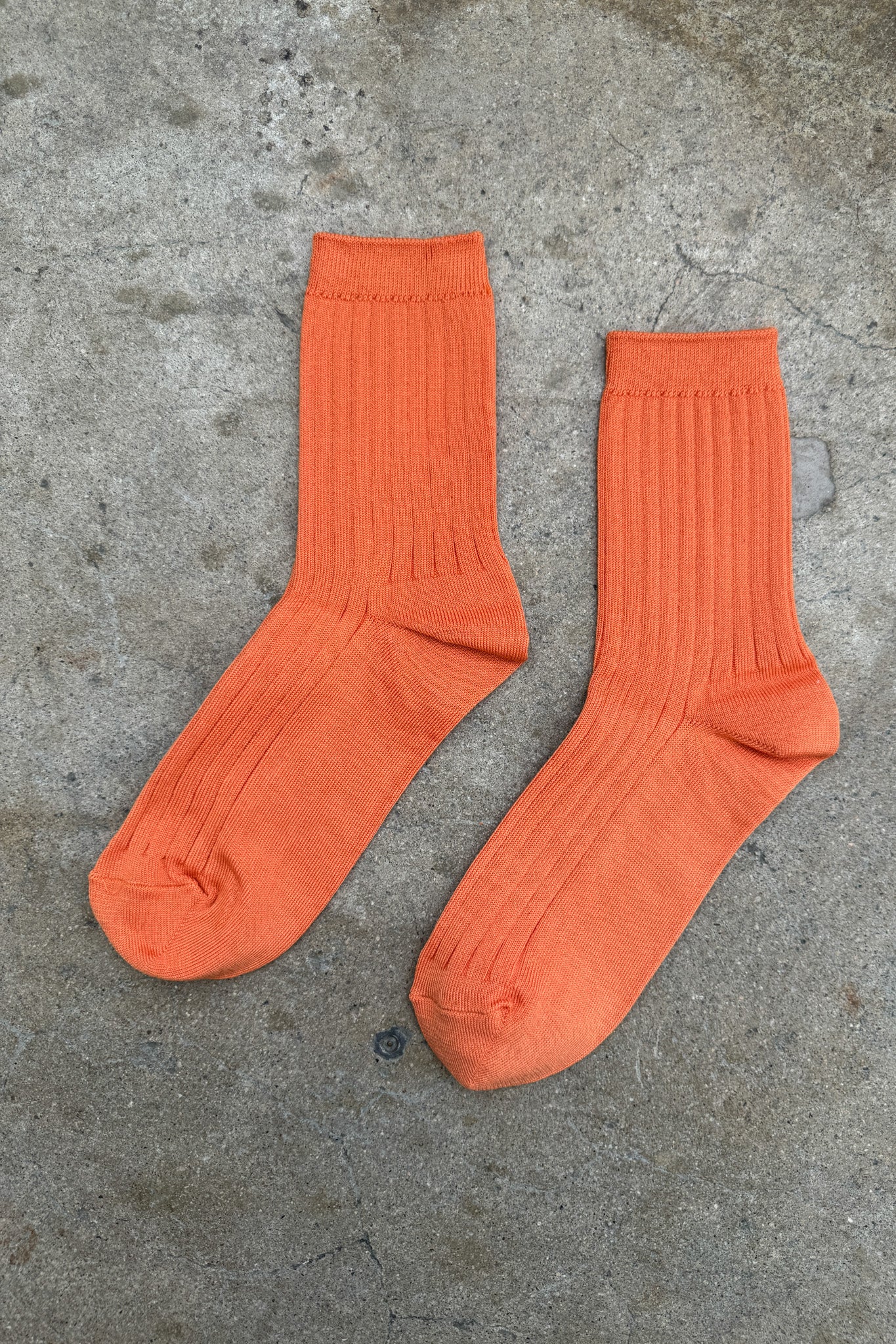 Ses Chaussettes (MC coton) - Mandarine