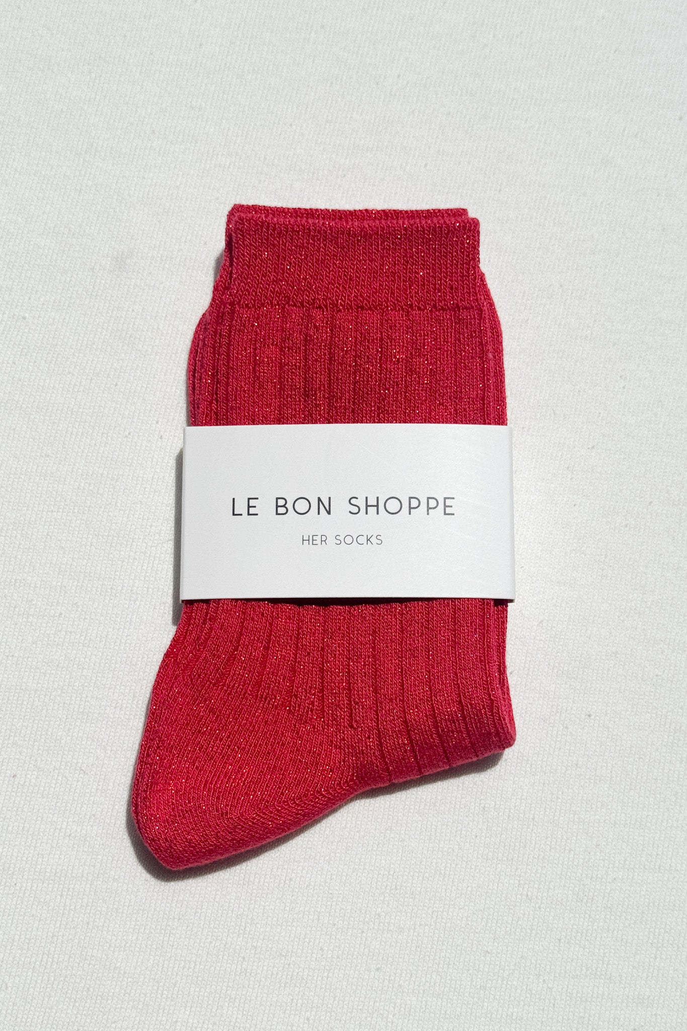 Her Socks (Glitter) - Ruby Glitter
