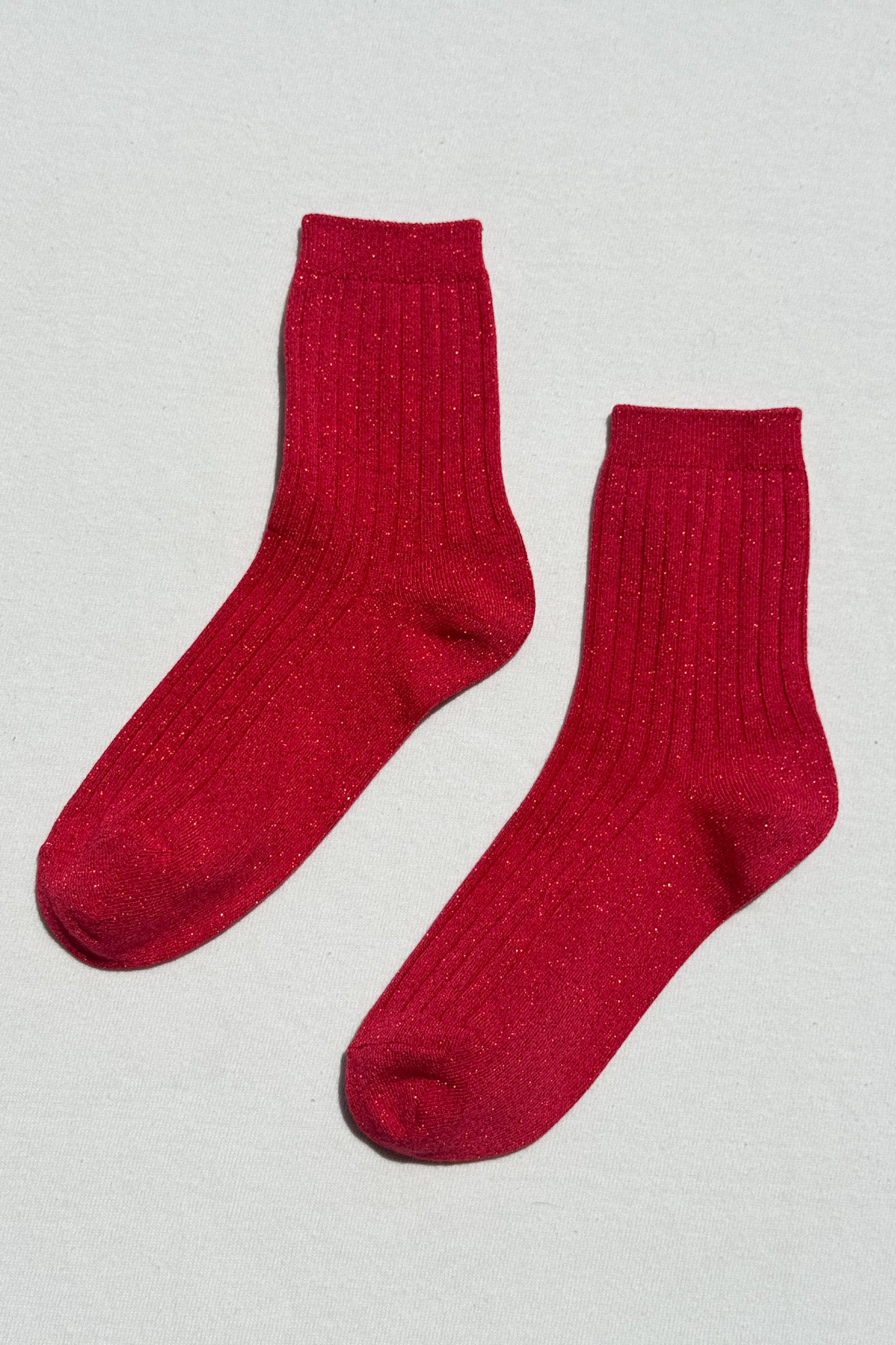 Her Socks (Glitter) - Ruby Glitter