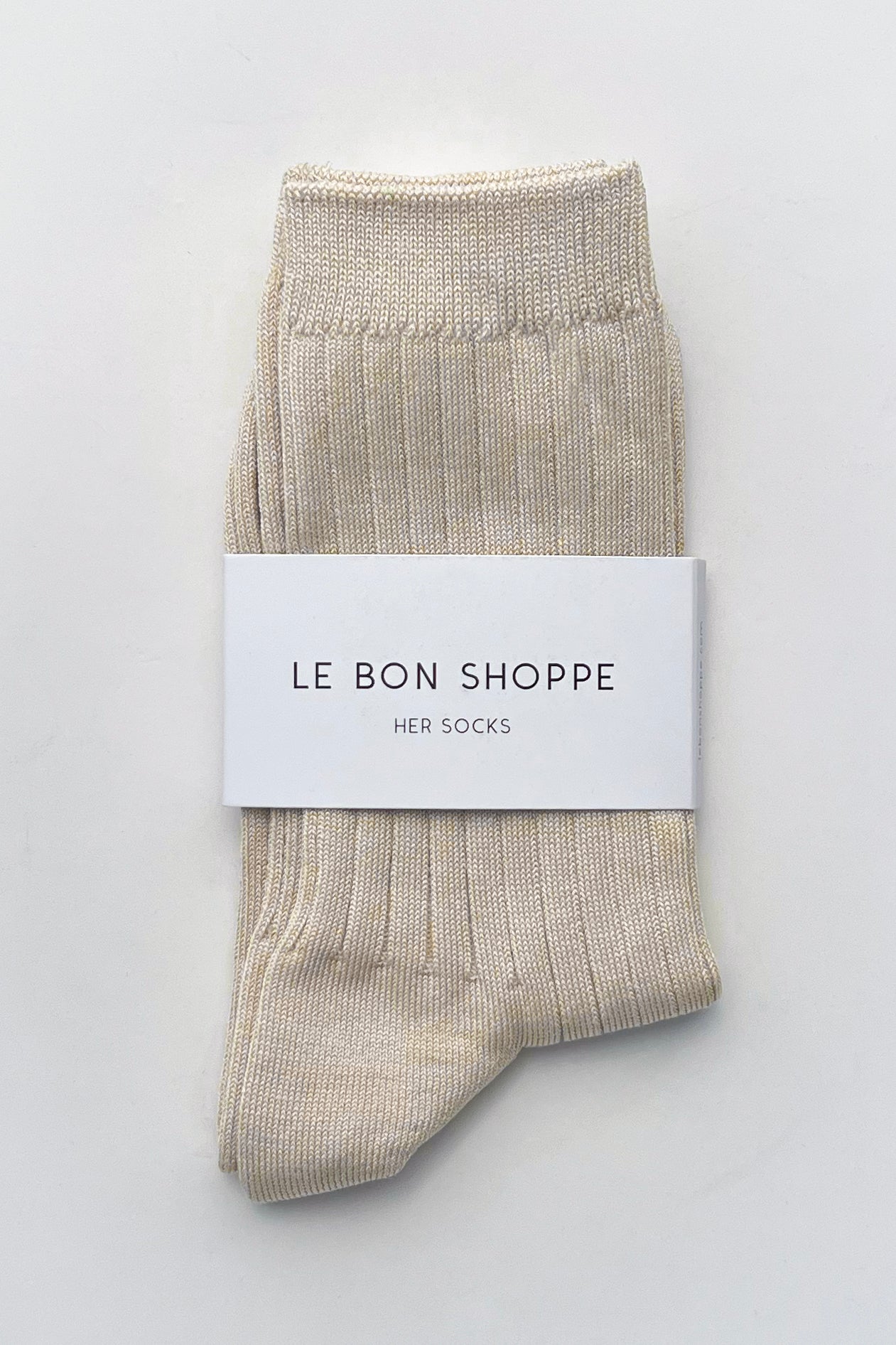 Her Socks (MC cotton) - Porcelain