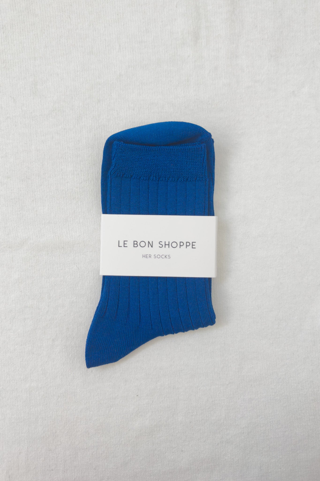 Ses Chaussettes (Coton MC) - Cobalt