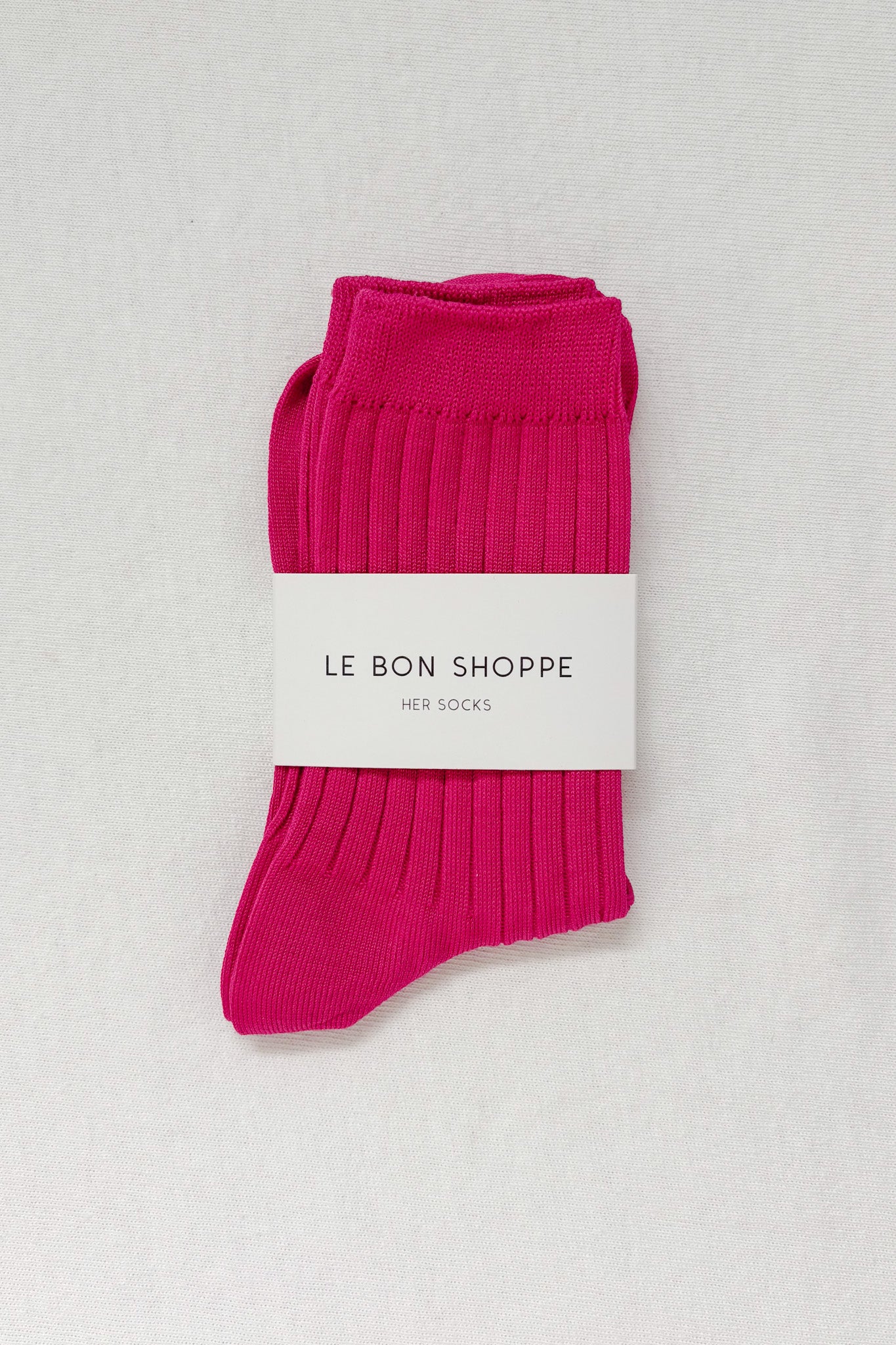 Ses Chaussettes (Coton MC) - Rouge Classique 