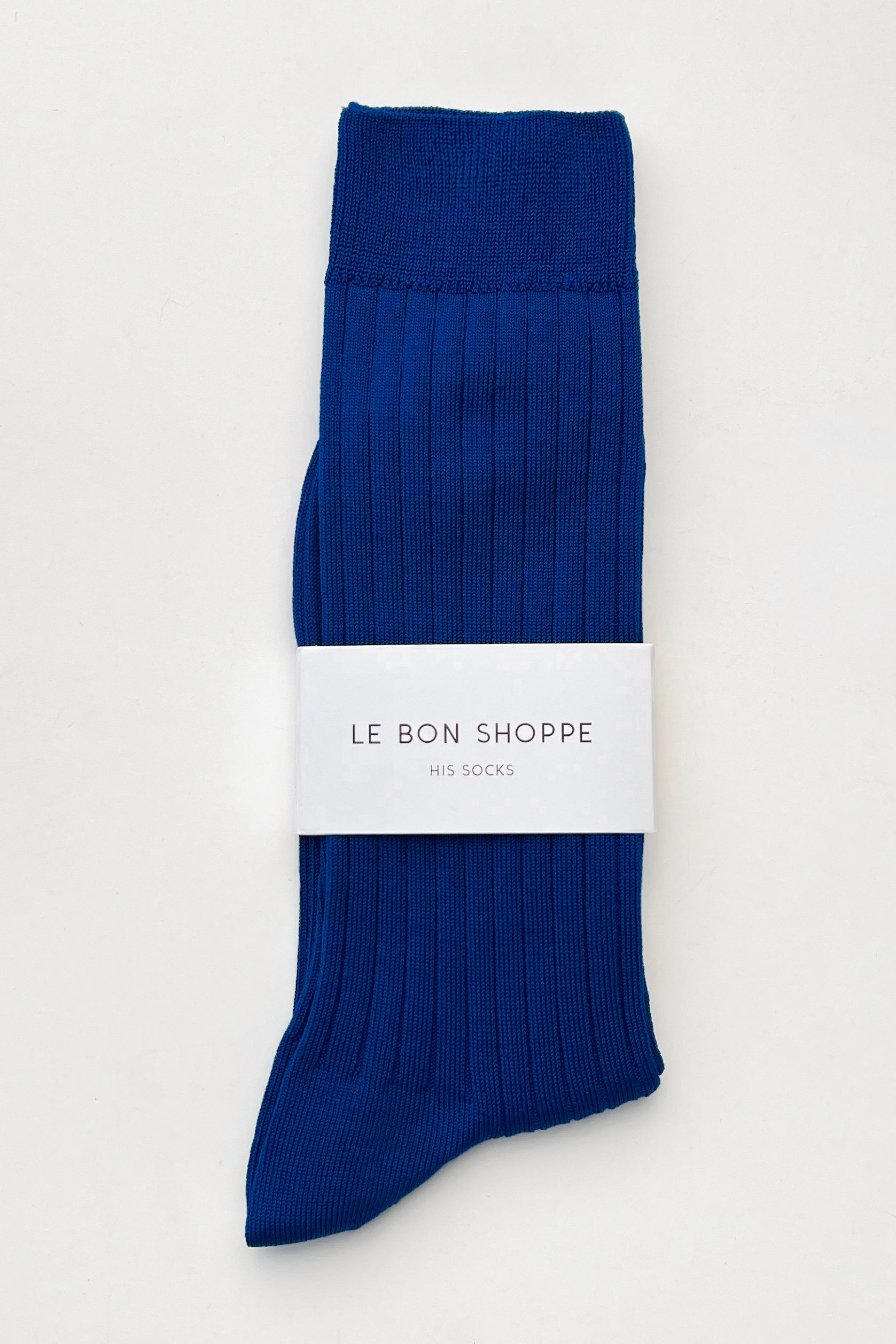 His Socks (MC cotton) - Cobalt