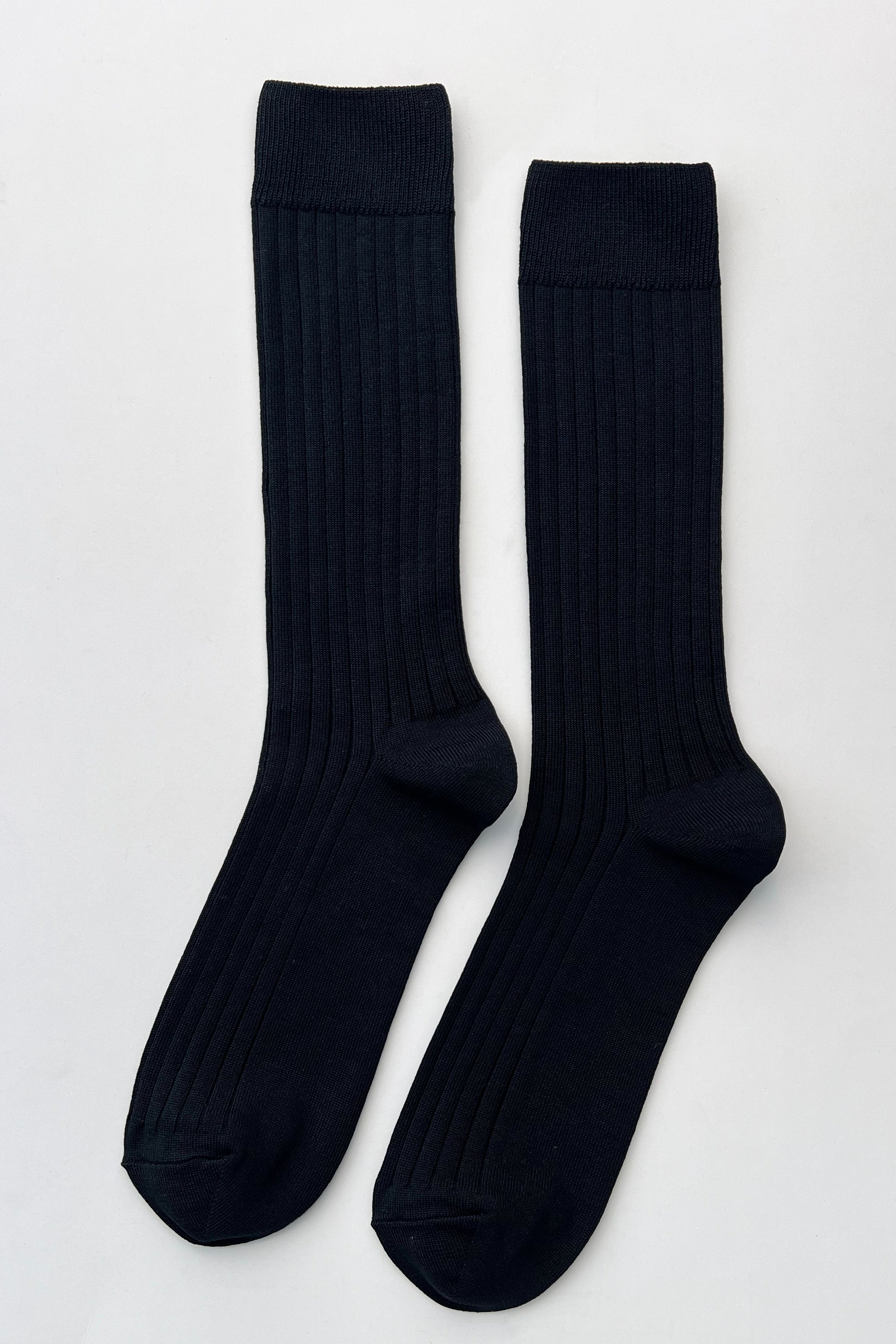 His Socks (MC cotton) - True Black