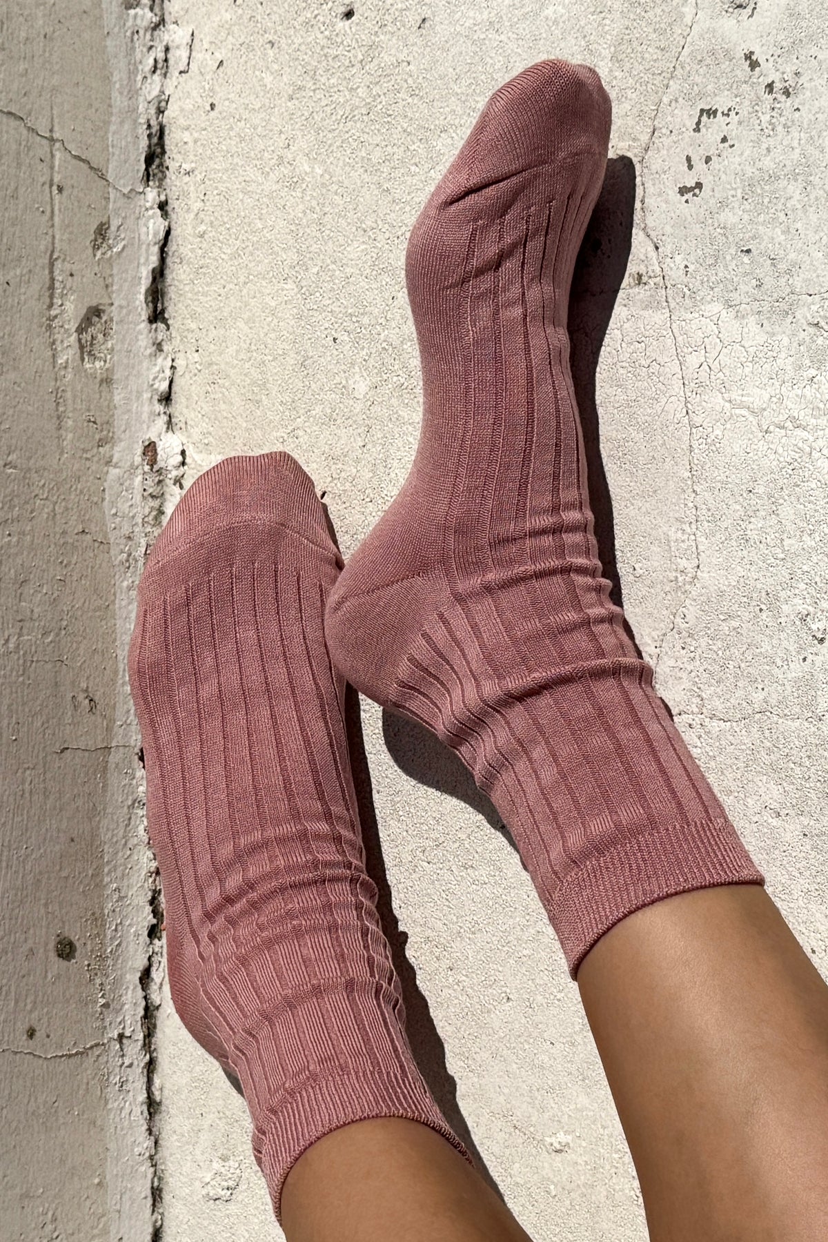 Ses Chaussettes (MC coton) - Desert Rose
