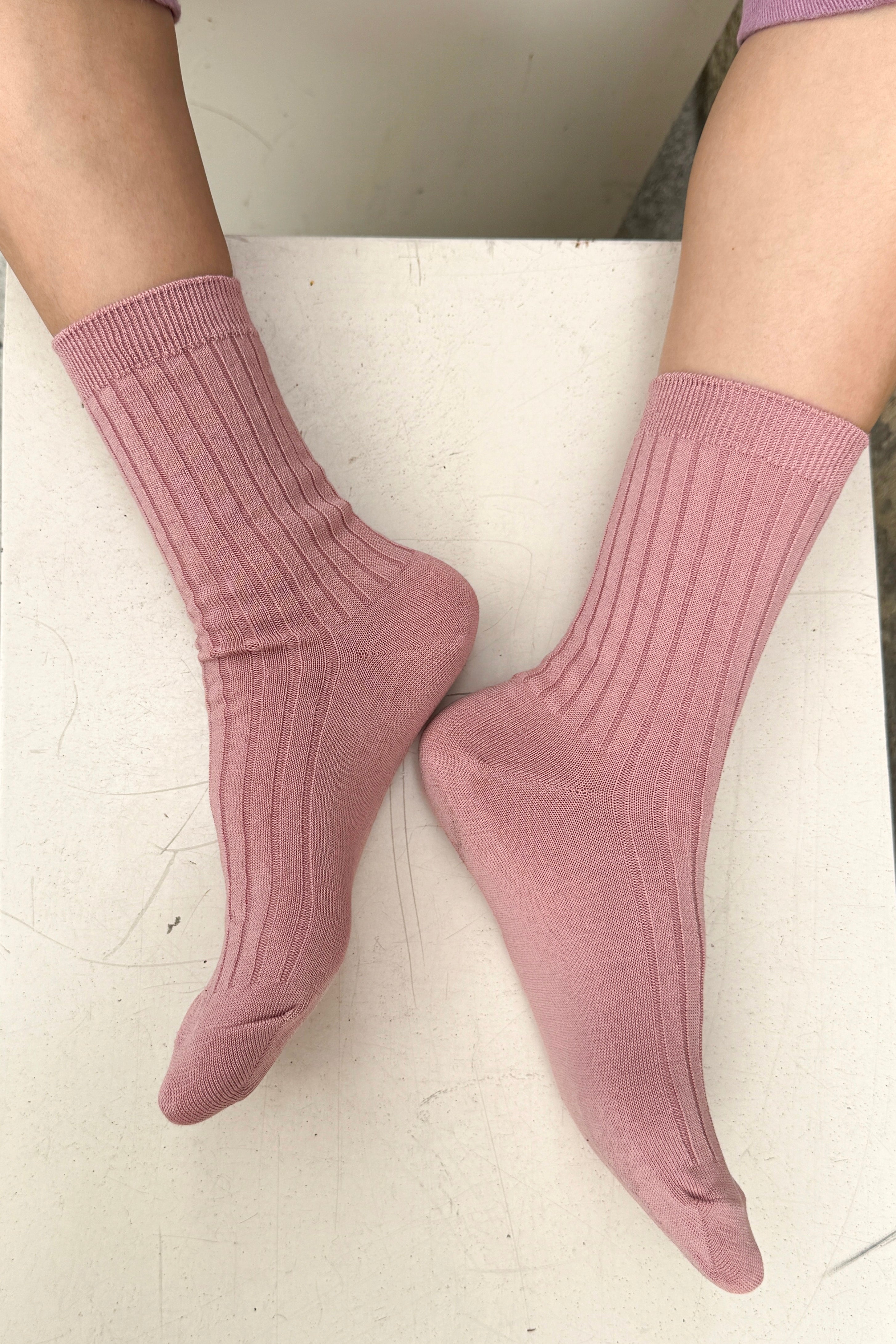 Ses Chaussettes (MC coton) - Desert Rose