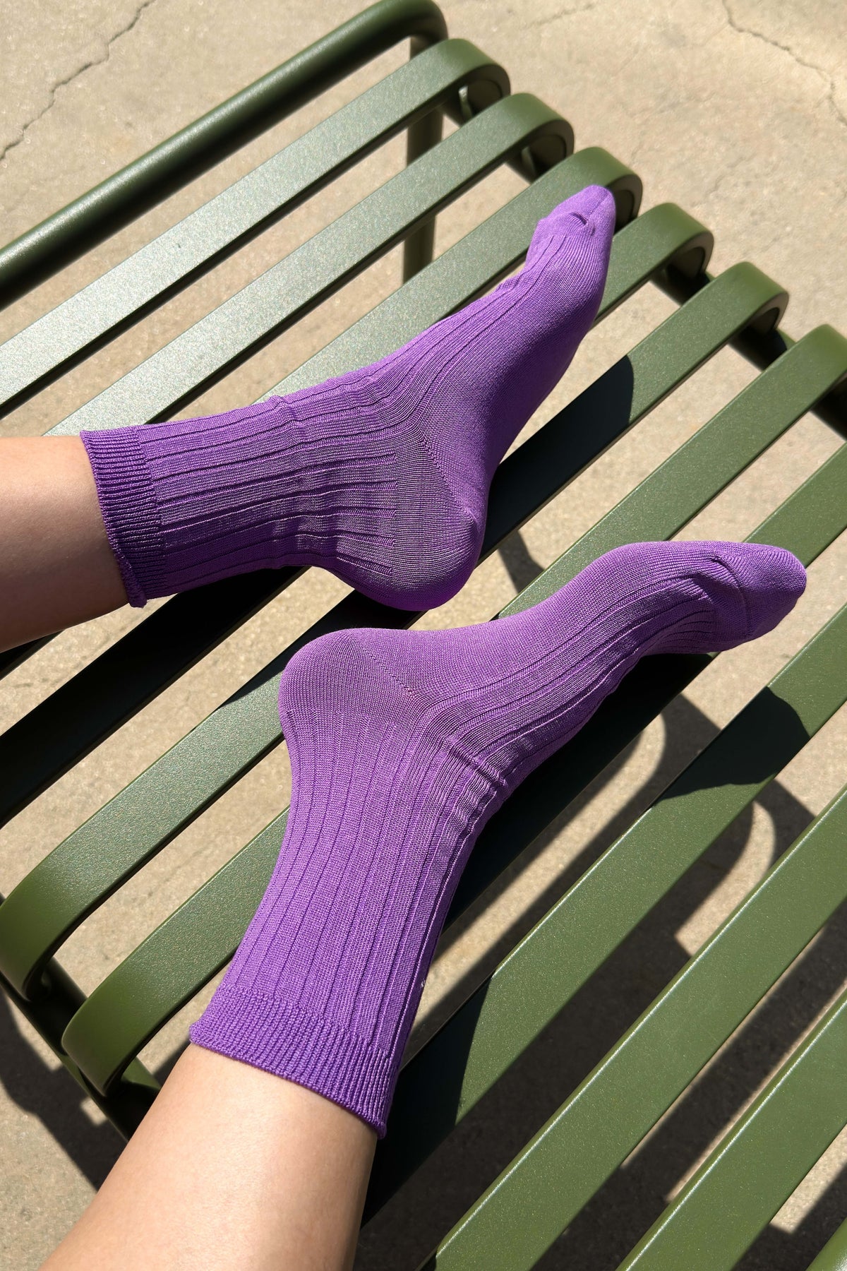 Her Socks (MC cotton) - Violet