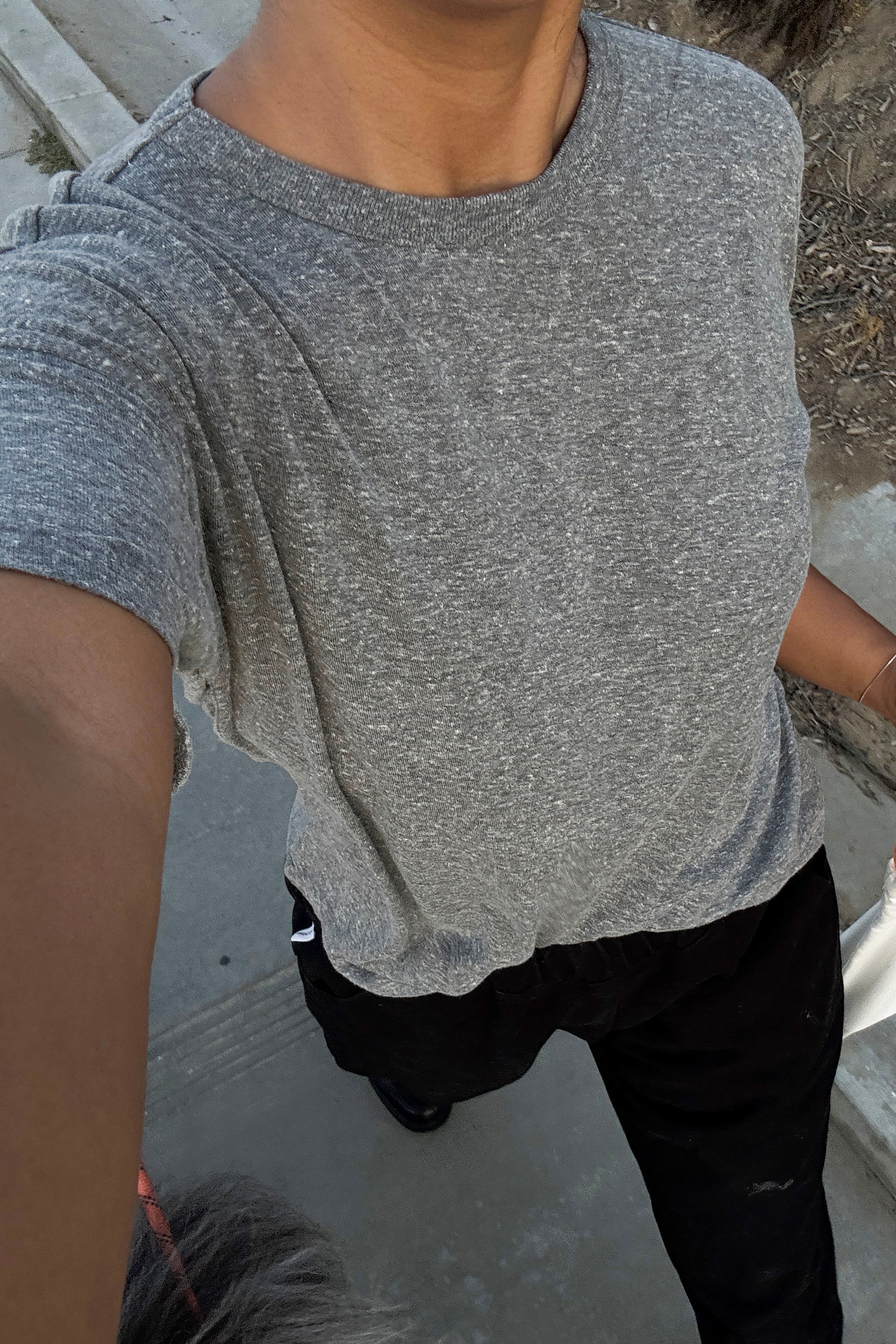 Her Tee - Heather Grey