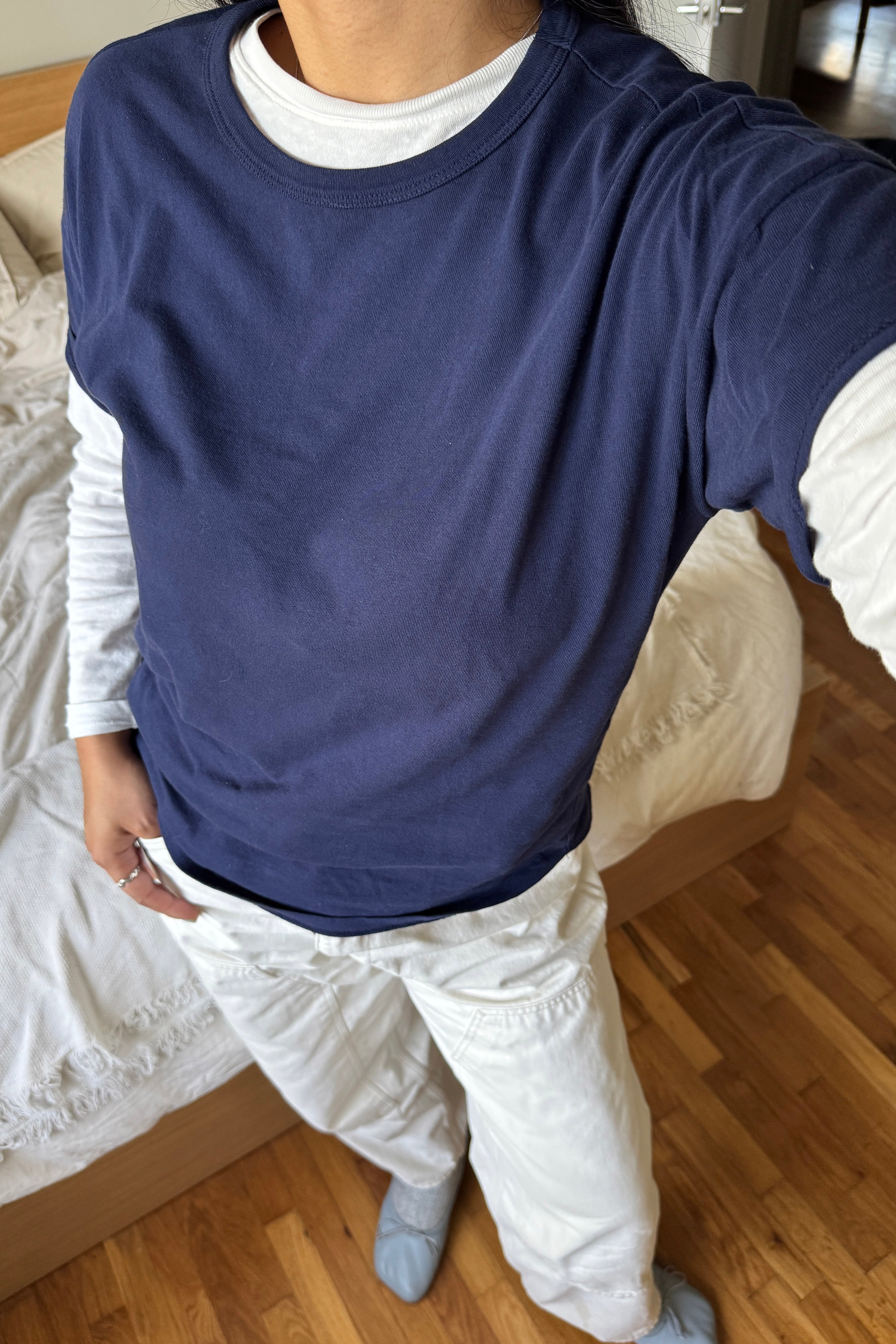 Her Tee - Navy