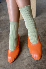 Her Socks (algodón MC) - Aguacate