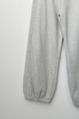 Pantalones globo de felpa francesa - Alt claro. gris