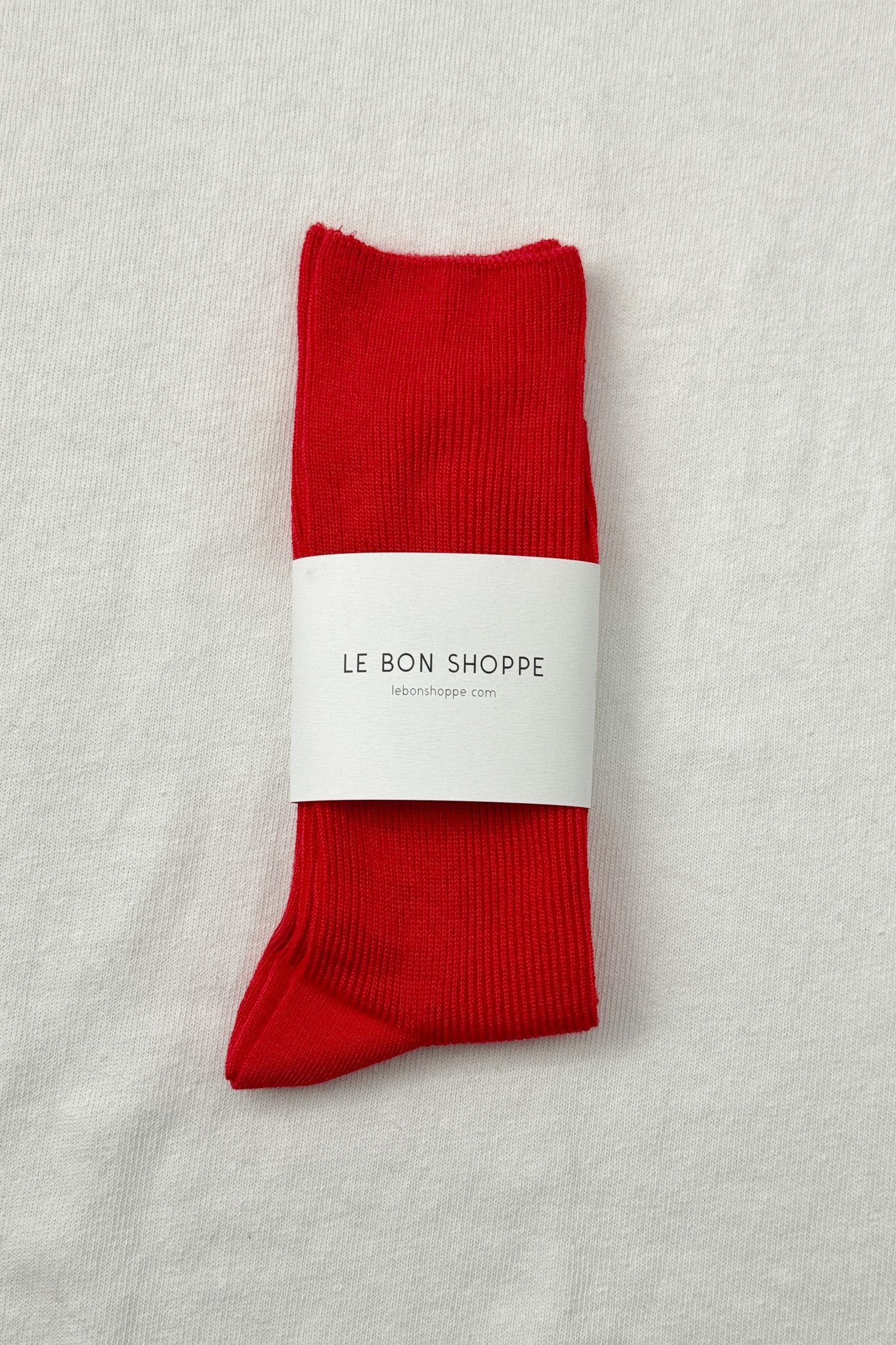 Chaussettes Pantalon - Rouge à Lèvres Rouge