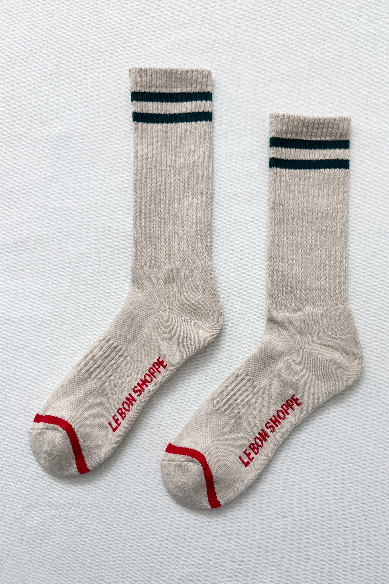 EXTENDED  Boyfriend Socks - Oatmeal