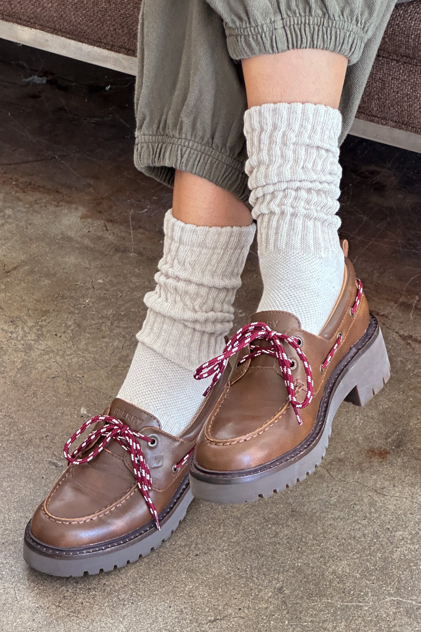 Ballet Socks - Oatmeal