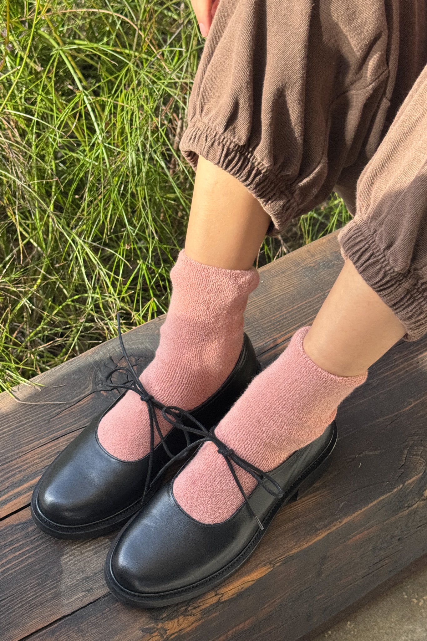 Cloud Socks - Mulberry