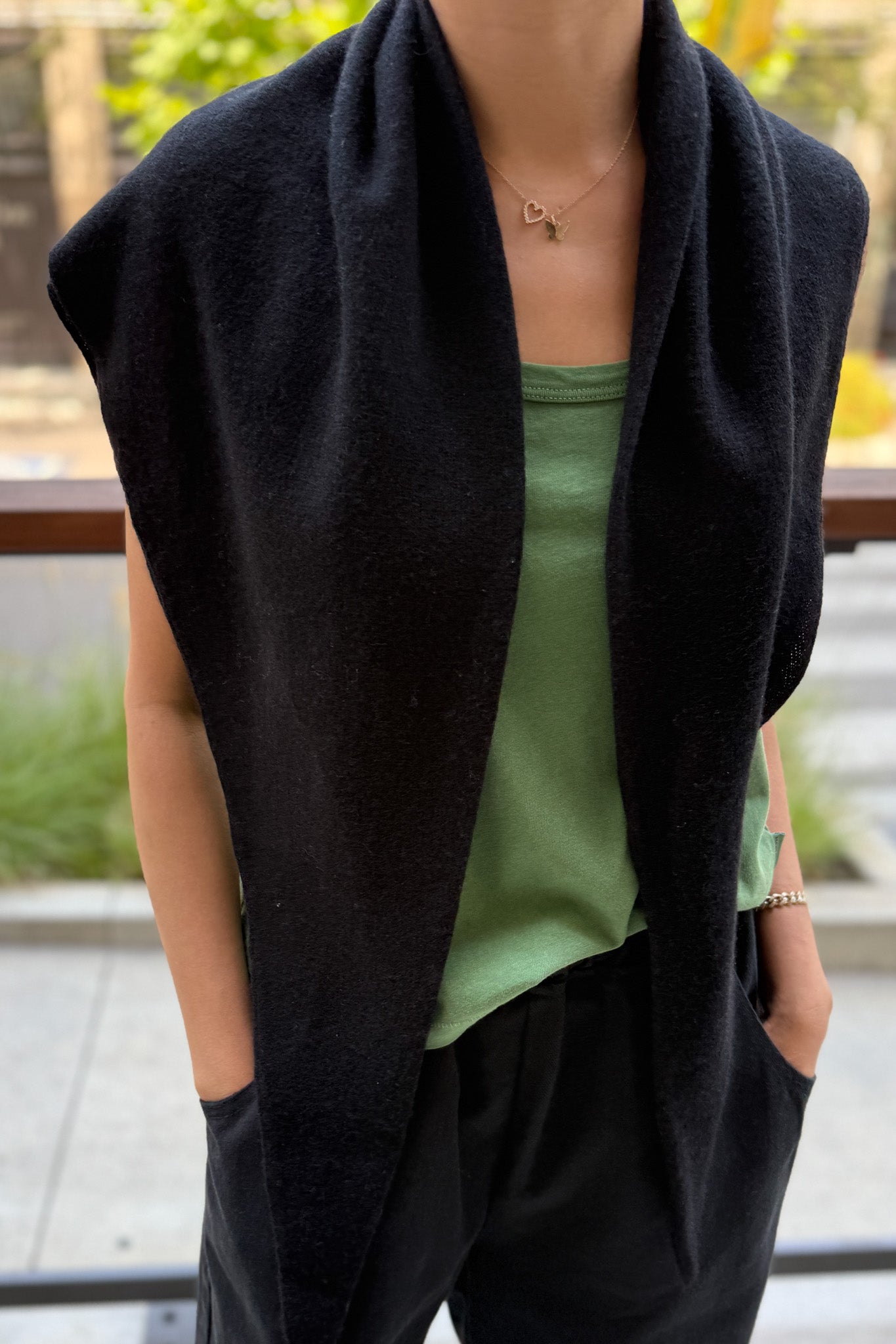 Cashmere Shawl - Black