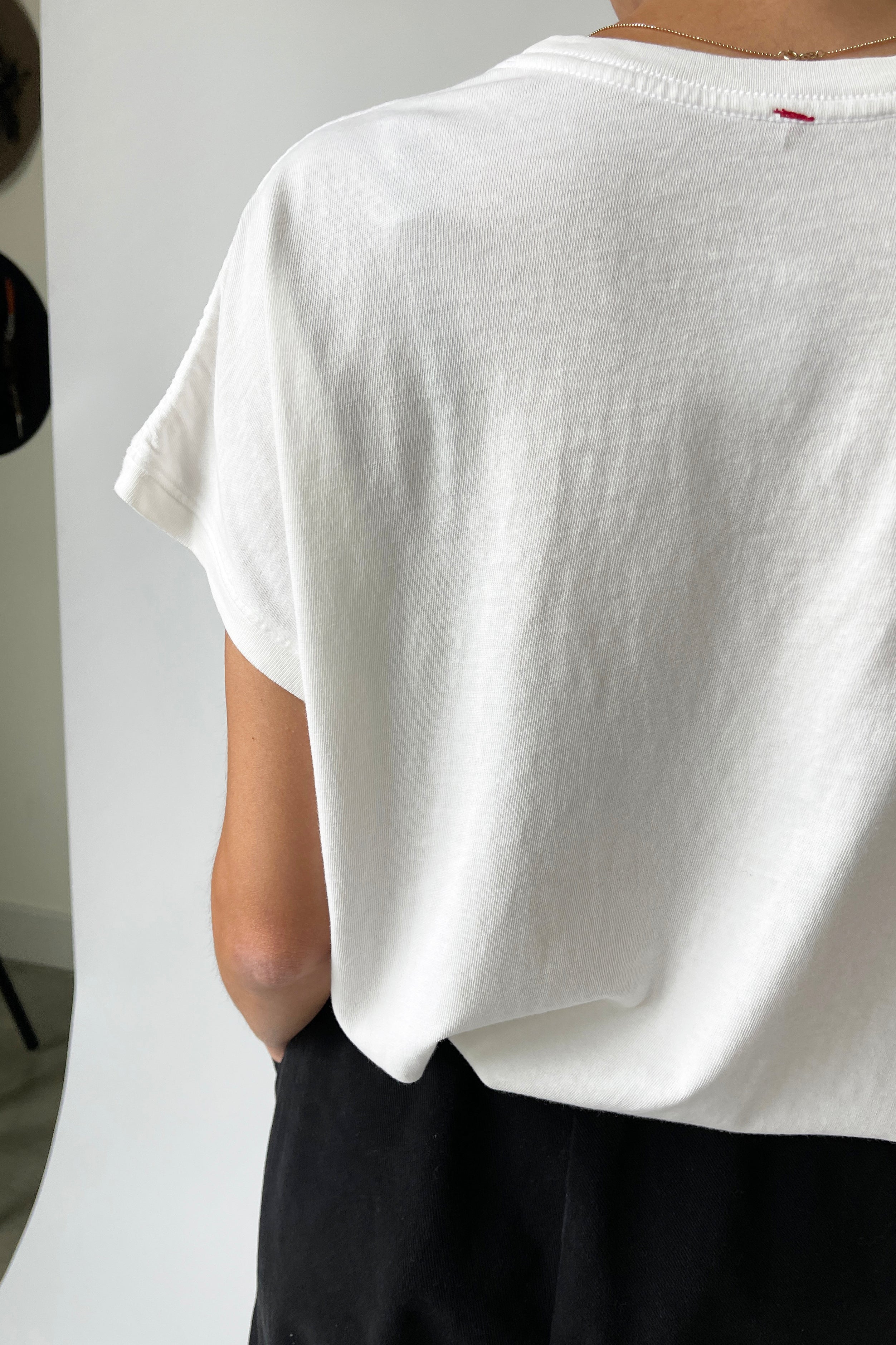 T-shirt Ease - Blanc Vintage