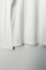 T-shirt à manches longues de tous les jours - Blanc vintage