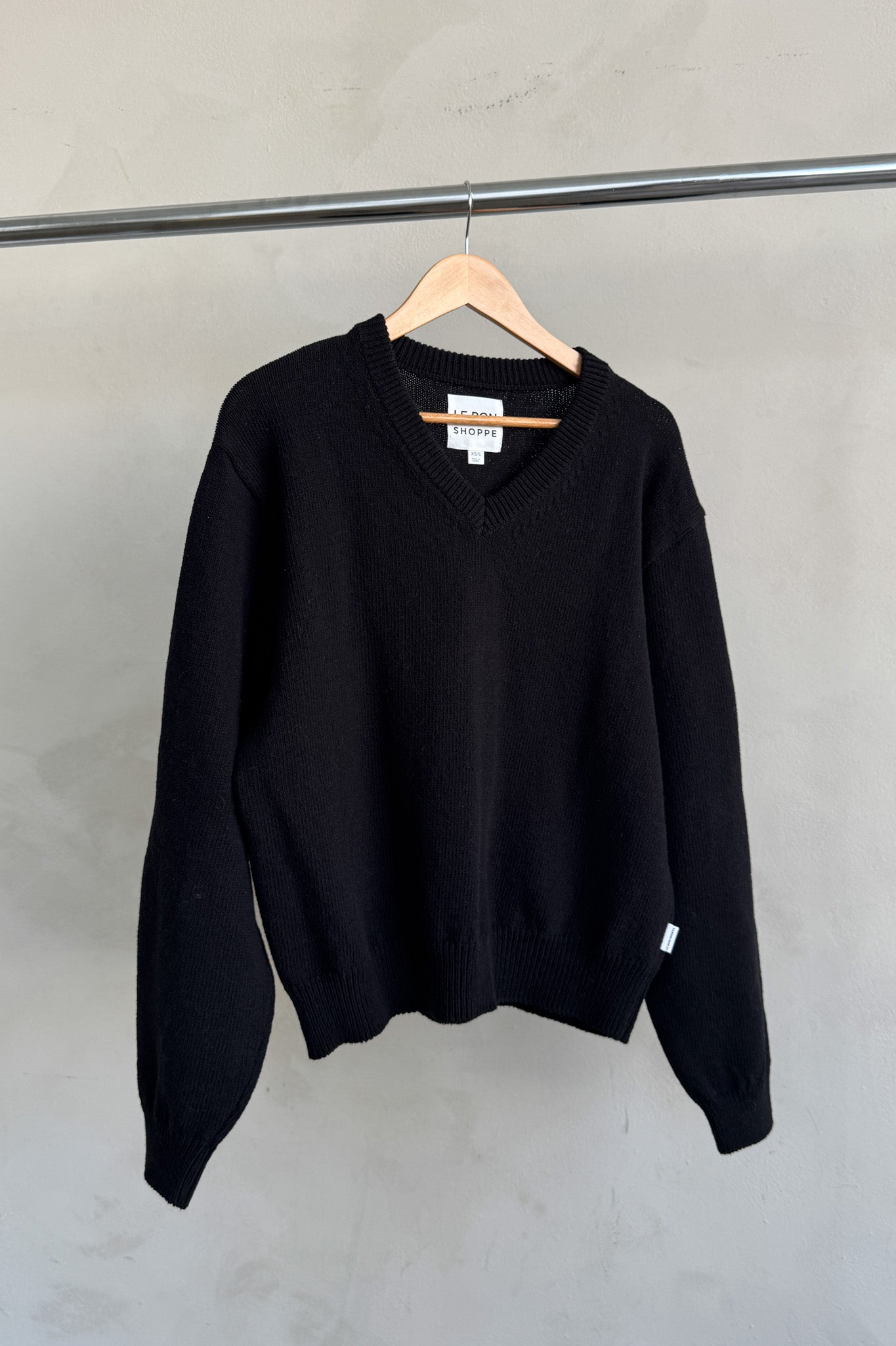 Gabby Cotton Sweater - Black