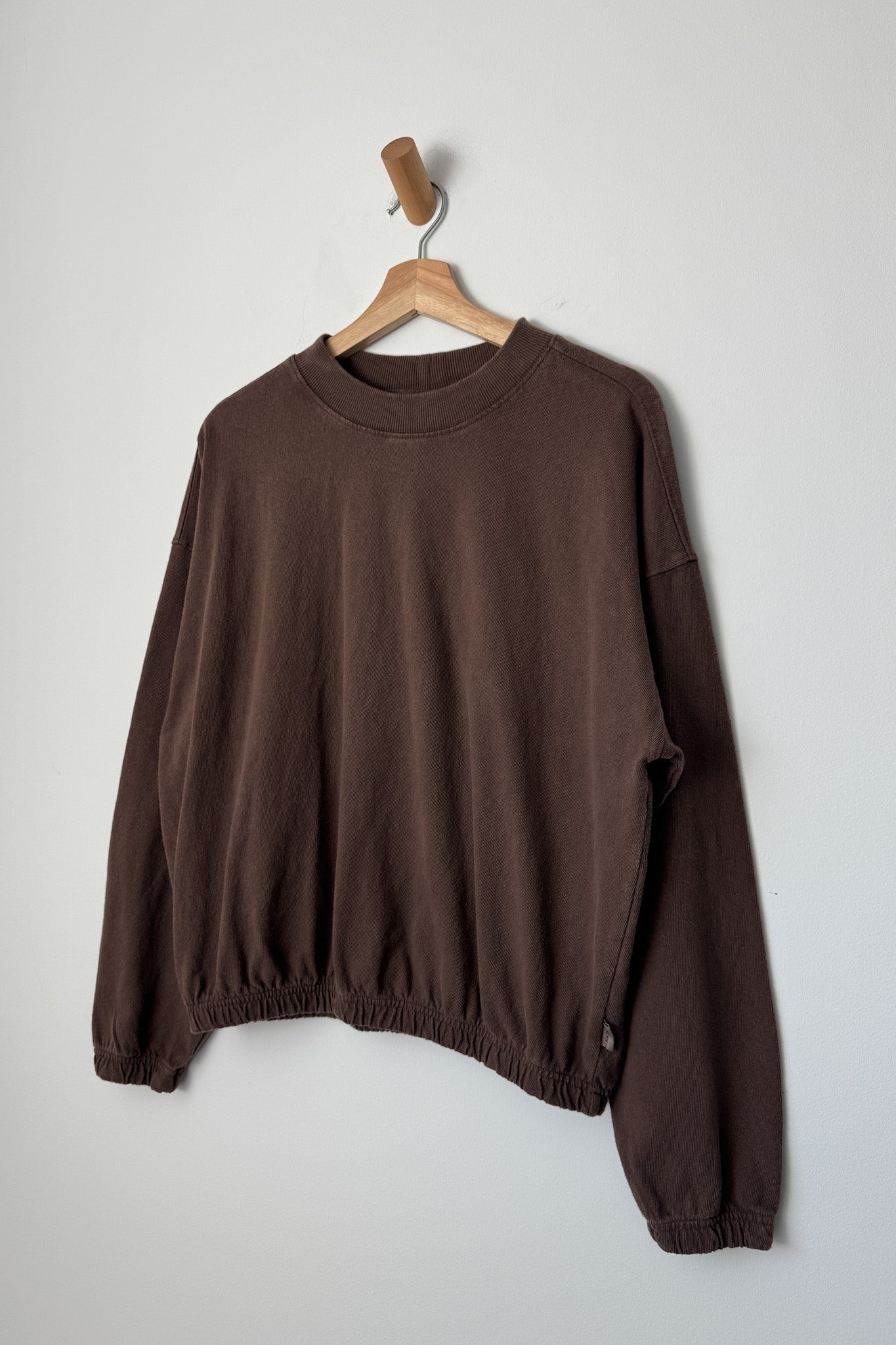 Daisy Long Sleeve Top - Chocolate