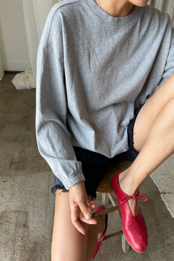 Naturelle Tee - Ht. Grey