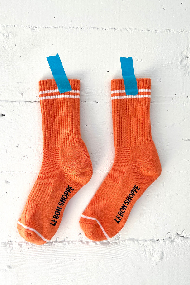 Boyfriend Socks - Orange