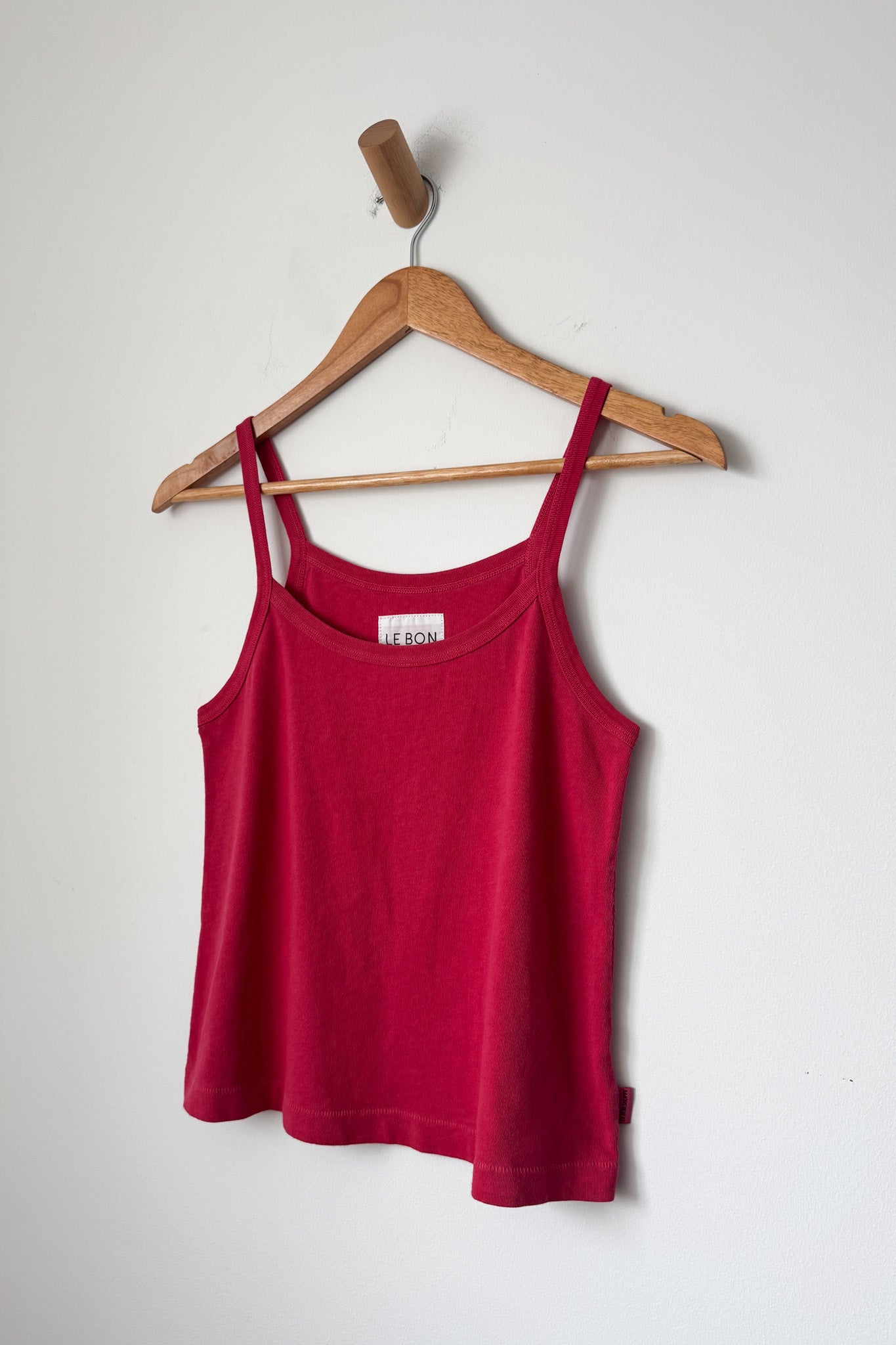 Dana Cami (Organic Cotton)- Red Pepper