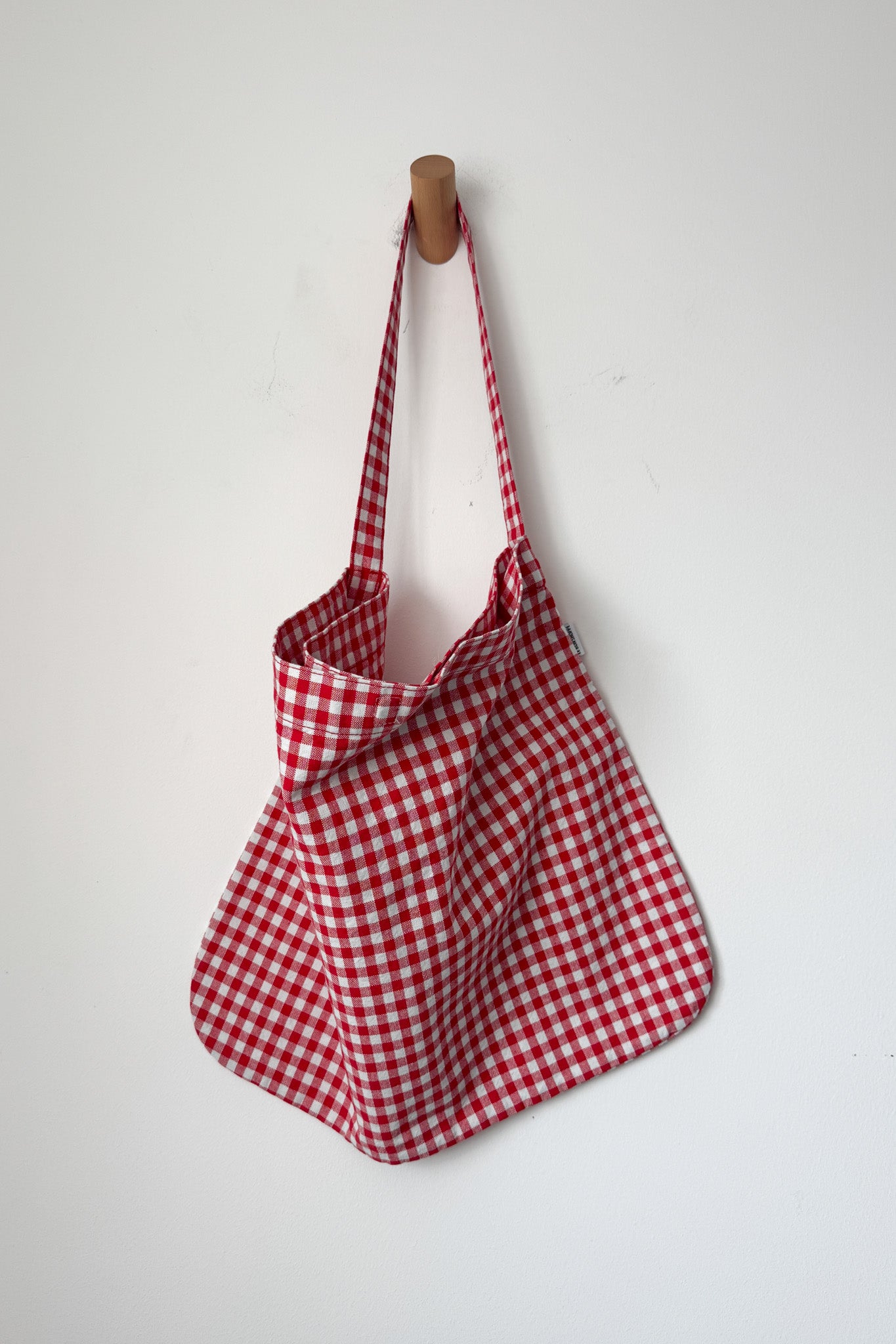 Happy Carry Bag - Red Gingham