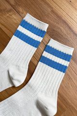 Sus calcetines universitarios - Azul