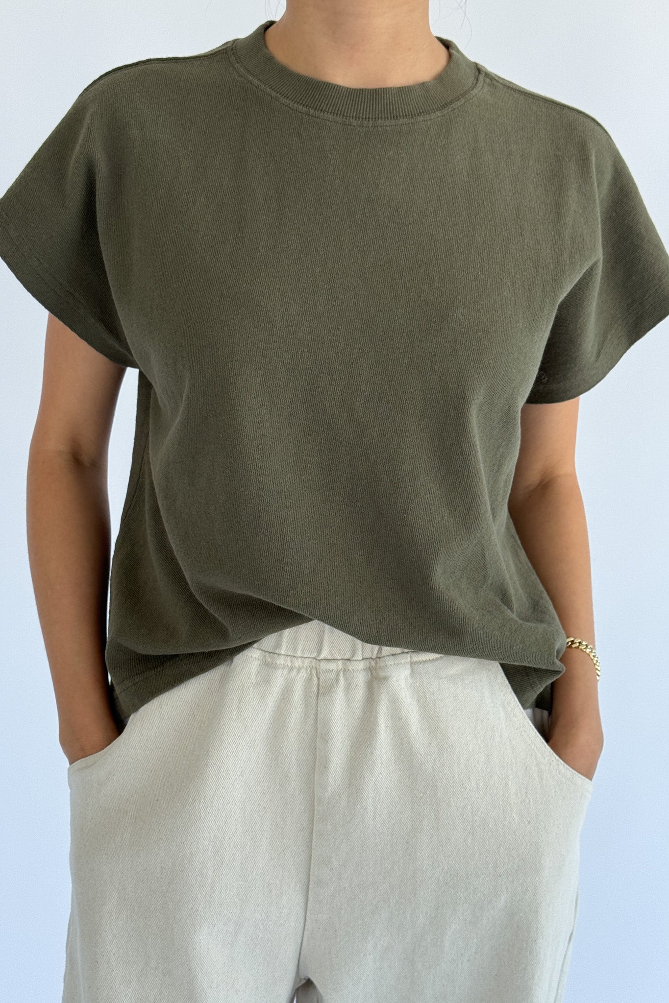 Camiseta Jeanne - Verde Oliva