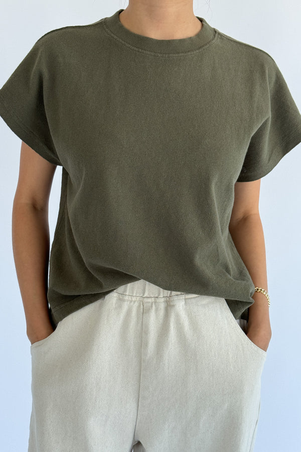 T-shirt Jeanne - Vert Olive